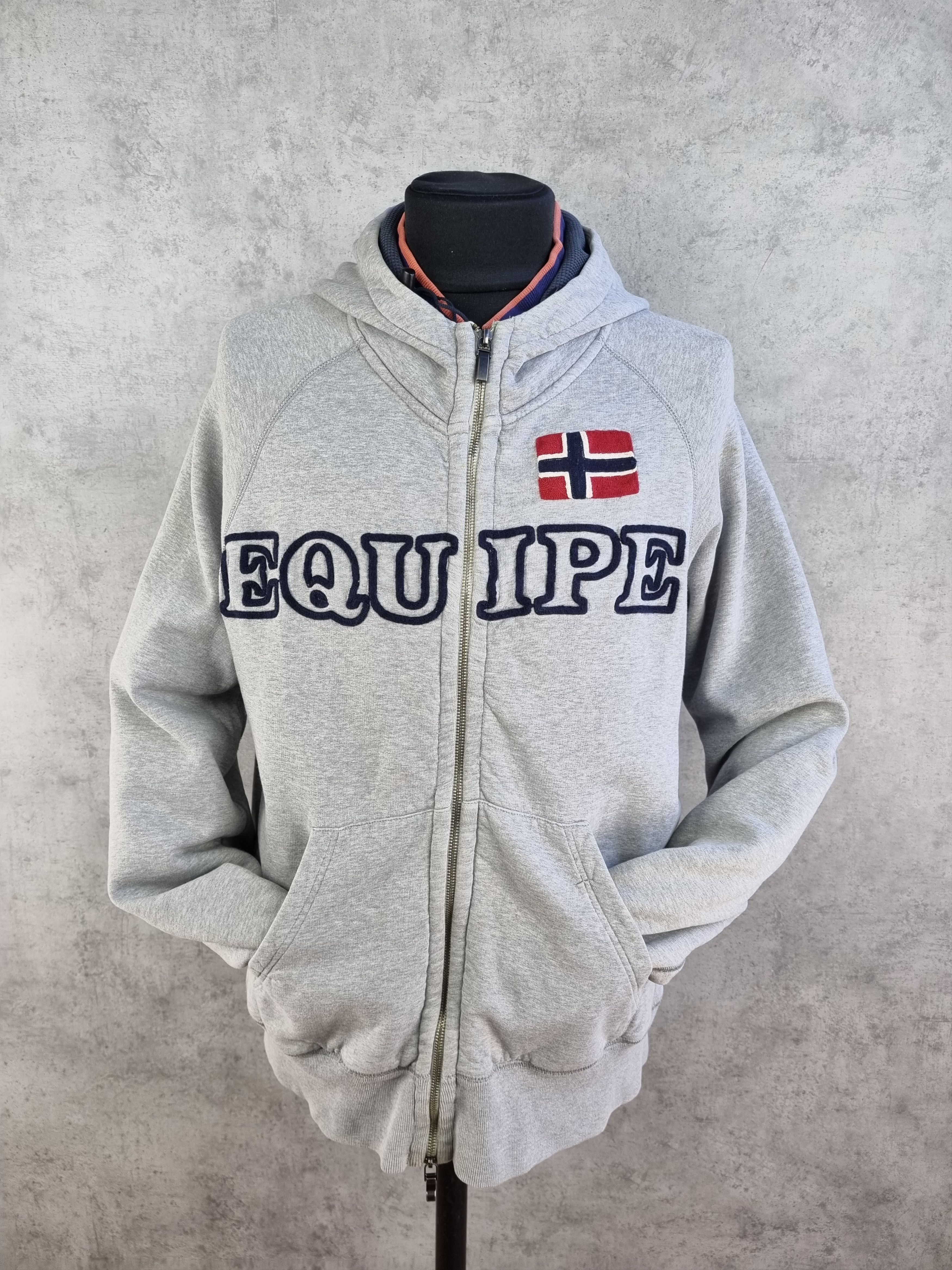 Napapijri Napapijri Big Logo Hooded Light Jacket Size US XL / EU 56 / 4 - 5 Thumbnail