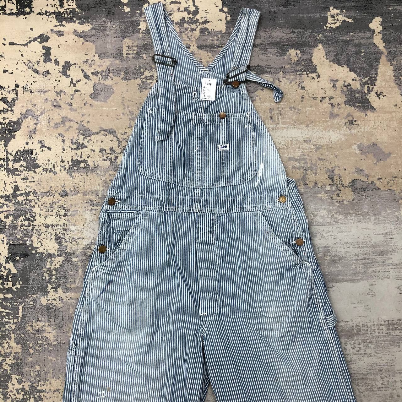 Lee hickory オーバーオール ヴィンテージ Vintage Lee 98SB Hickory Overalls | Shank Cloth