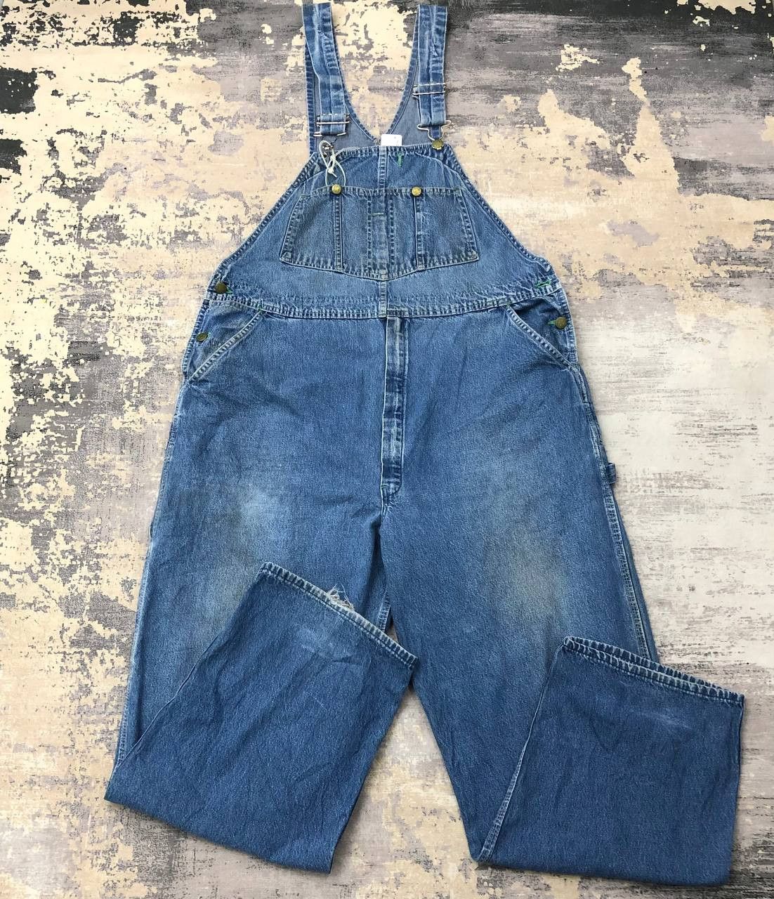 Oshkosh × Vintage P729 VTG OSHKOSH JAPAN COVERALLS Size US 39 - 1 Thumbnail