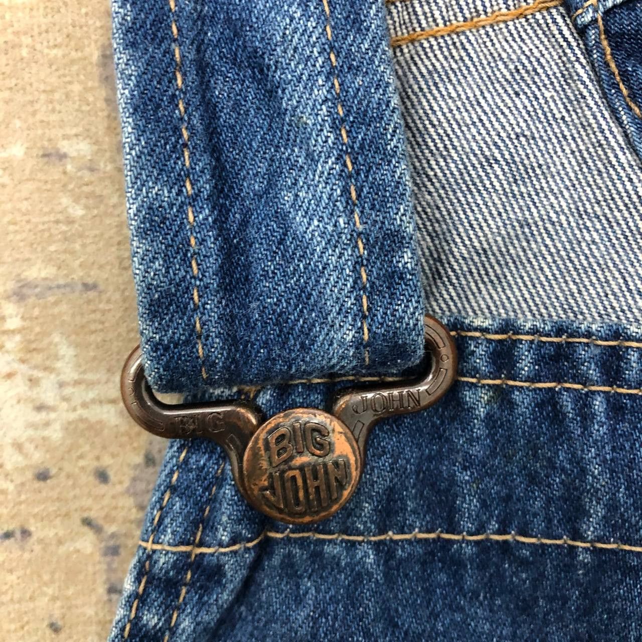 Big John × Vintage P730 VTG BIG JOHN WORK COVERALLS Size US 29 - 9 Thumbnail