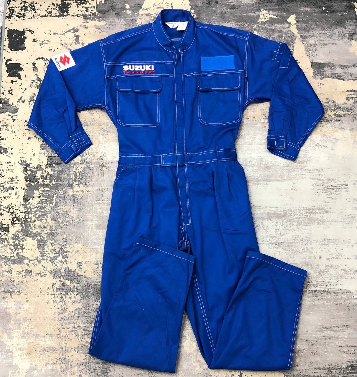 Japanese Brand P732 SUZUKI TECHNICAL STAFF COVERALLS Size US M / EU 48-50 / 2 - 1 Thumbnail