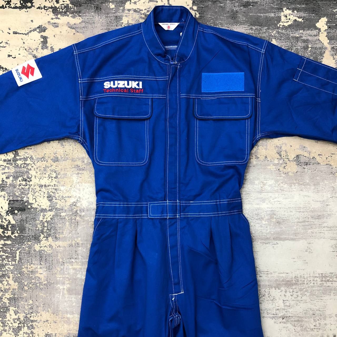 Japanese Brand P732 SUZUKI TECHNICAL STAFF COVERALLS Size US M / EU 48-50 / 2 - 4 Thumbnail