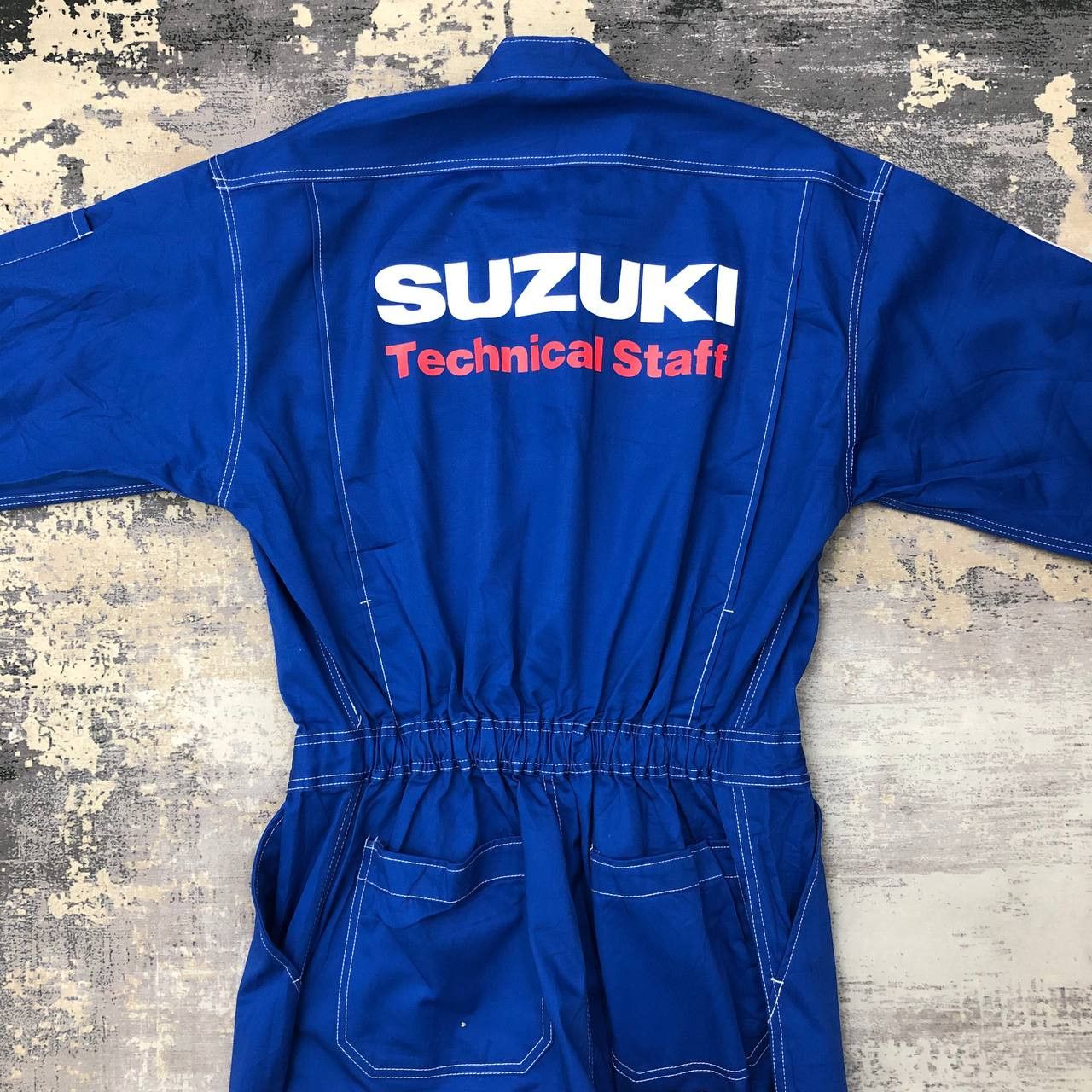 Japanese Brand P732 SUZUKI TECHNICAL STAFF COVERALLS Size US M / EU 48-50 / 2 - 5 Thumbnail