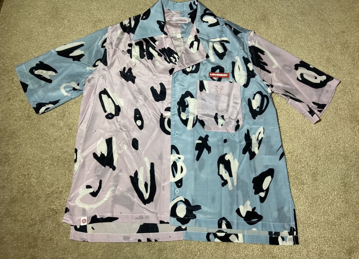 Charles Jeffrey LOVERBOY SS22 Charles Jeffrey Animal Spot Print Lounge Shirt Silk 202 Size US S / EU 44-46 / 1 - 2 Thumbnail