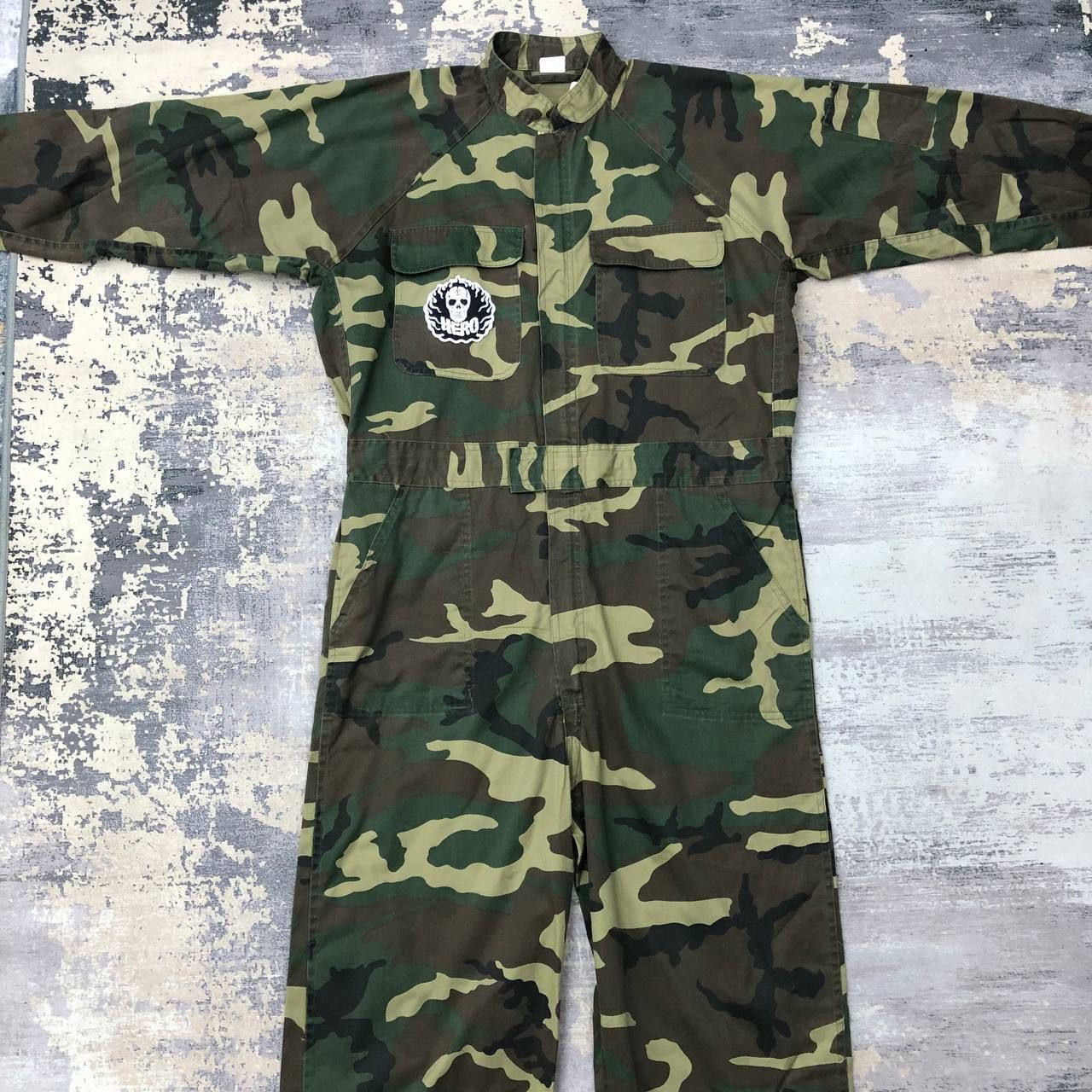 Vintage P735 VTG CAMO HERO COVERALLS Size US XL / EU 56 / 4 - 2 Thumbnail