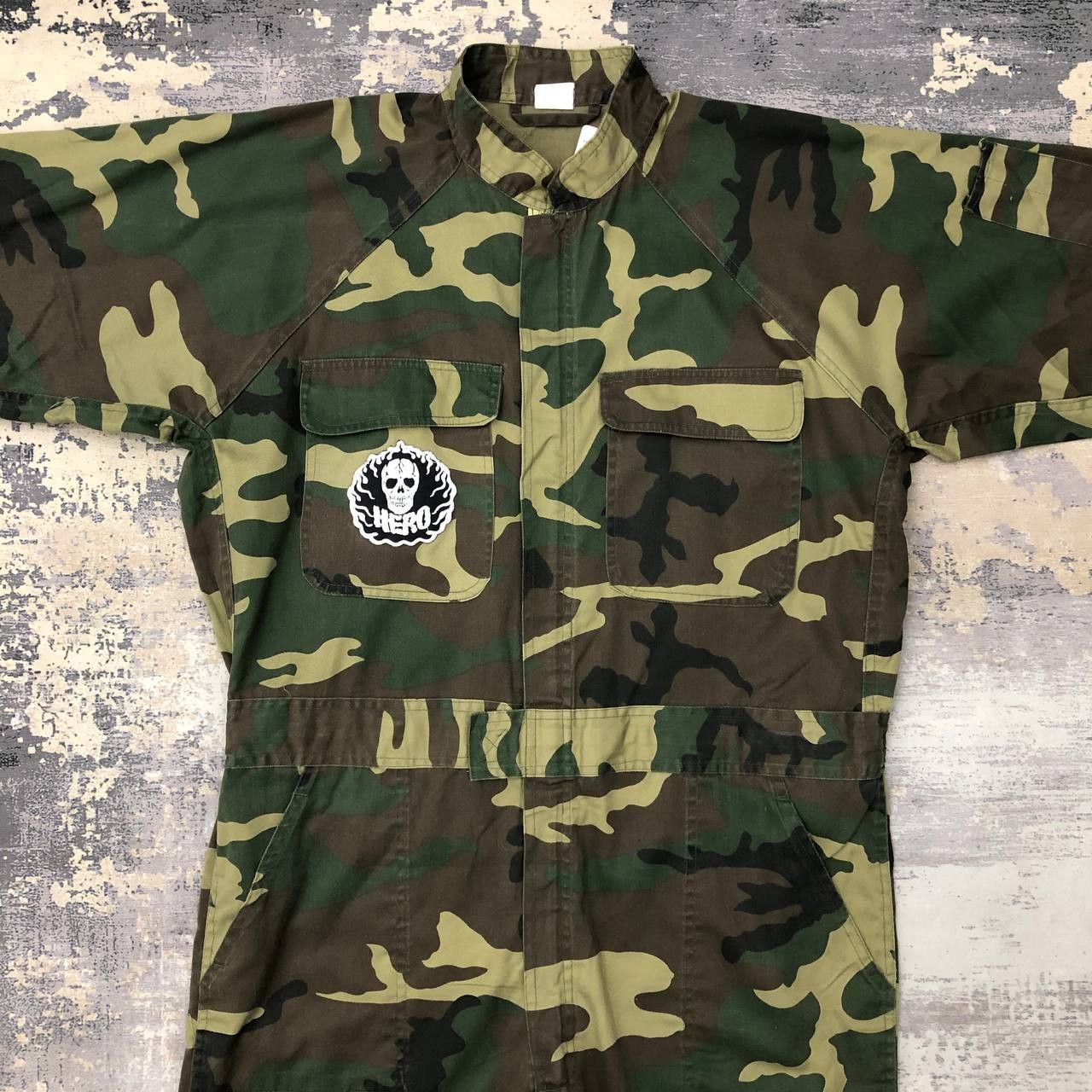 Vintage P735 VTG CAMO HERO COVERALLS Size US XL / EU 56 / 4 - 3 Thumbnail