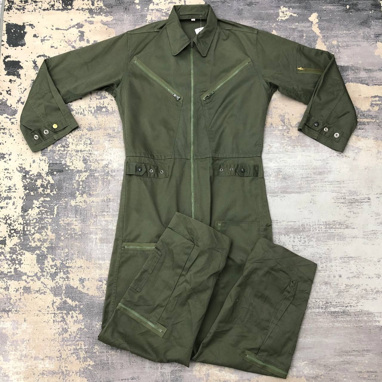 Vintage P737 VTG PARACHUTE TACTICAL COVERALLS Size US M / EU 48-50 / 2 - 1 Thumbnail