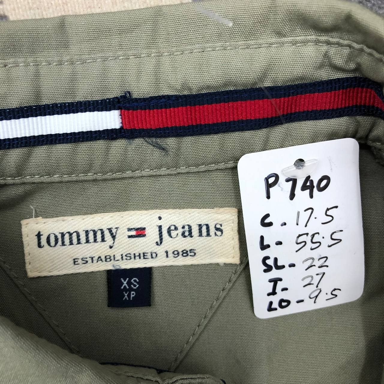 Tommy Hilfiger × Tommy Jeans P740 TOMMY HILFIGER JEANS COVERALLS Size US XS / EU 42 / 0 - 6 Thumbnail