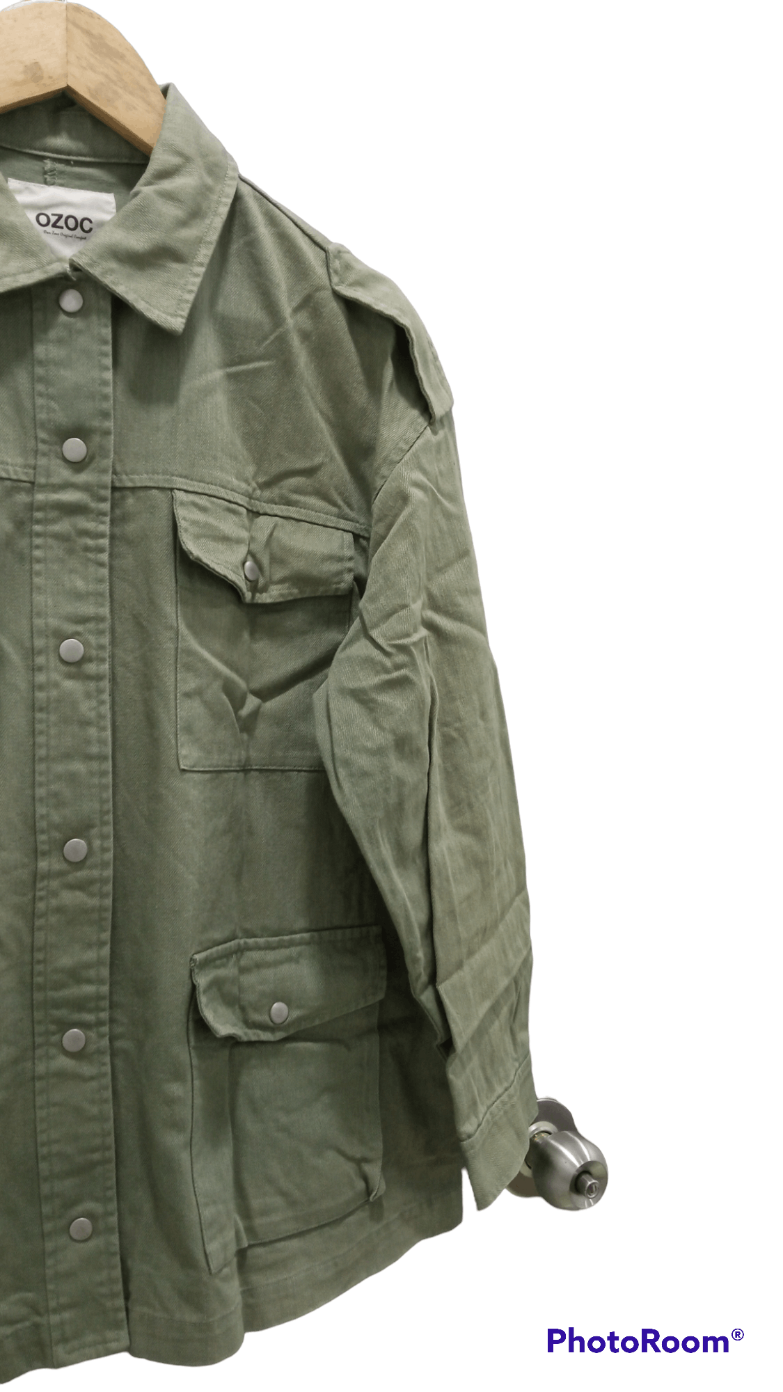 Japanese Brand × Vintage 🔥🔥Vintage Style Ozoc Military Chore Jacket Size US L / EU 52-54 / 3 - 9 Thumbnail