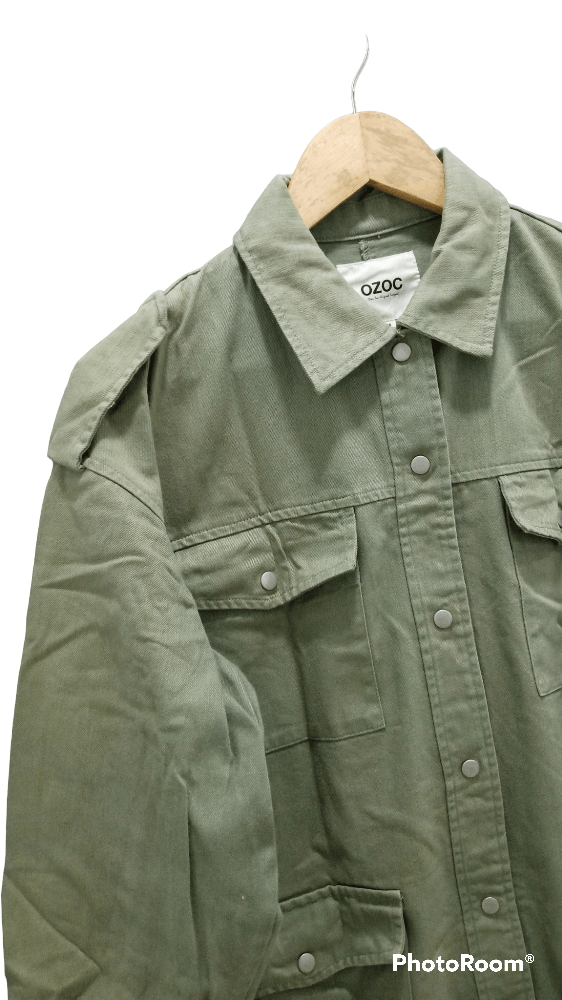 Japanese Brand × Vintage 🔥🔥Vintage Style Ozoc Military Chore Jacket Size US L / EU 52-54 / 3 - 4 Thumbnail
