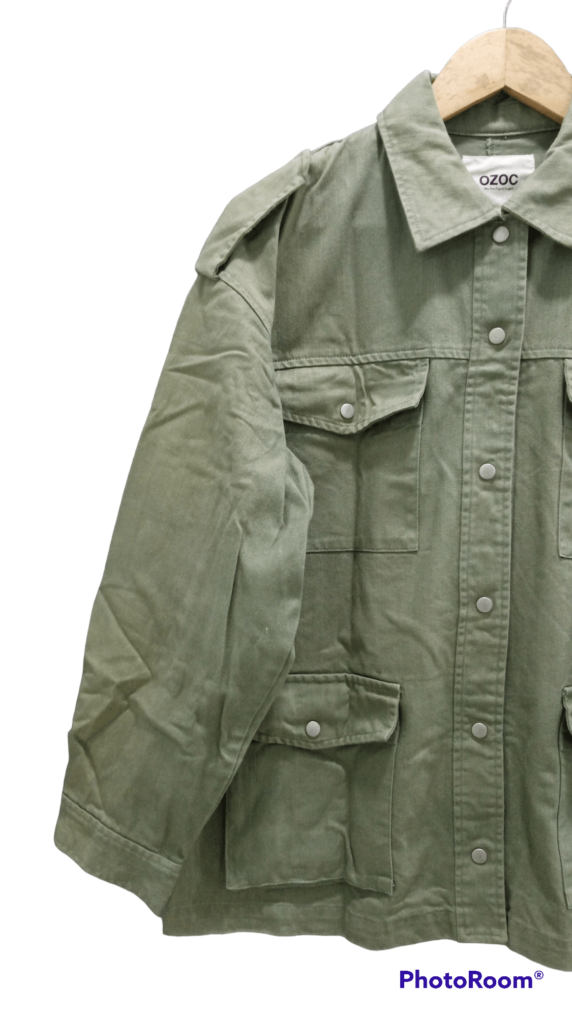 Japanese Brand × Vintage 🔥🔥Vintage Style Ozoc Military Chore Jacket Size US L / EU 52-54 / 3 - 2 Thumbnail