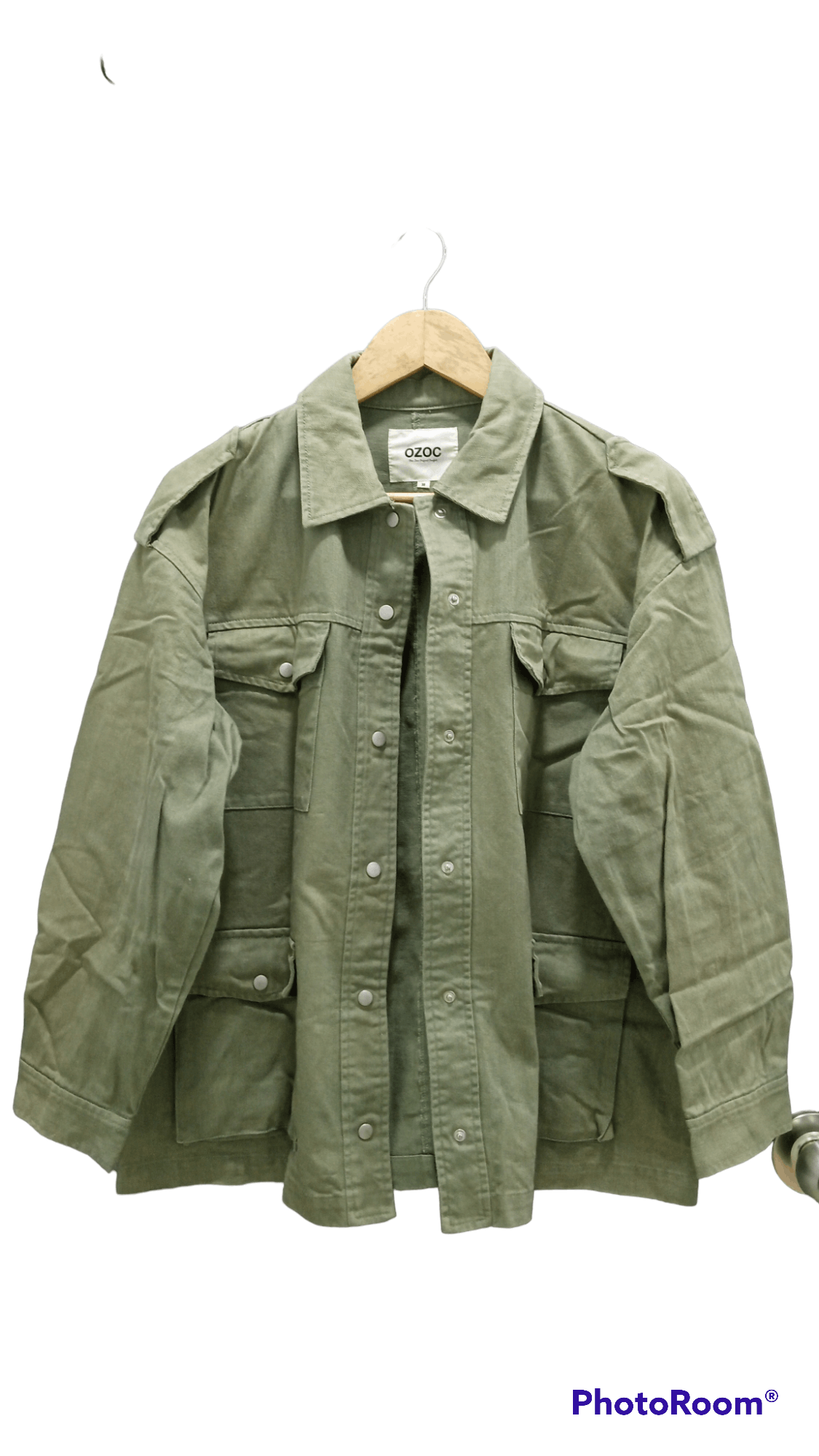Japanese Brand × Vintage 🔥🔥Vintage Style Ozoc Military Chore Jacket Size US L / EU 52-54 / 3 - 15 Thumbnail