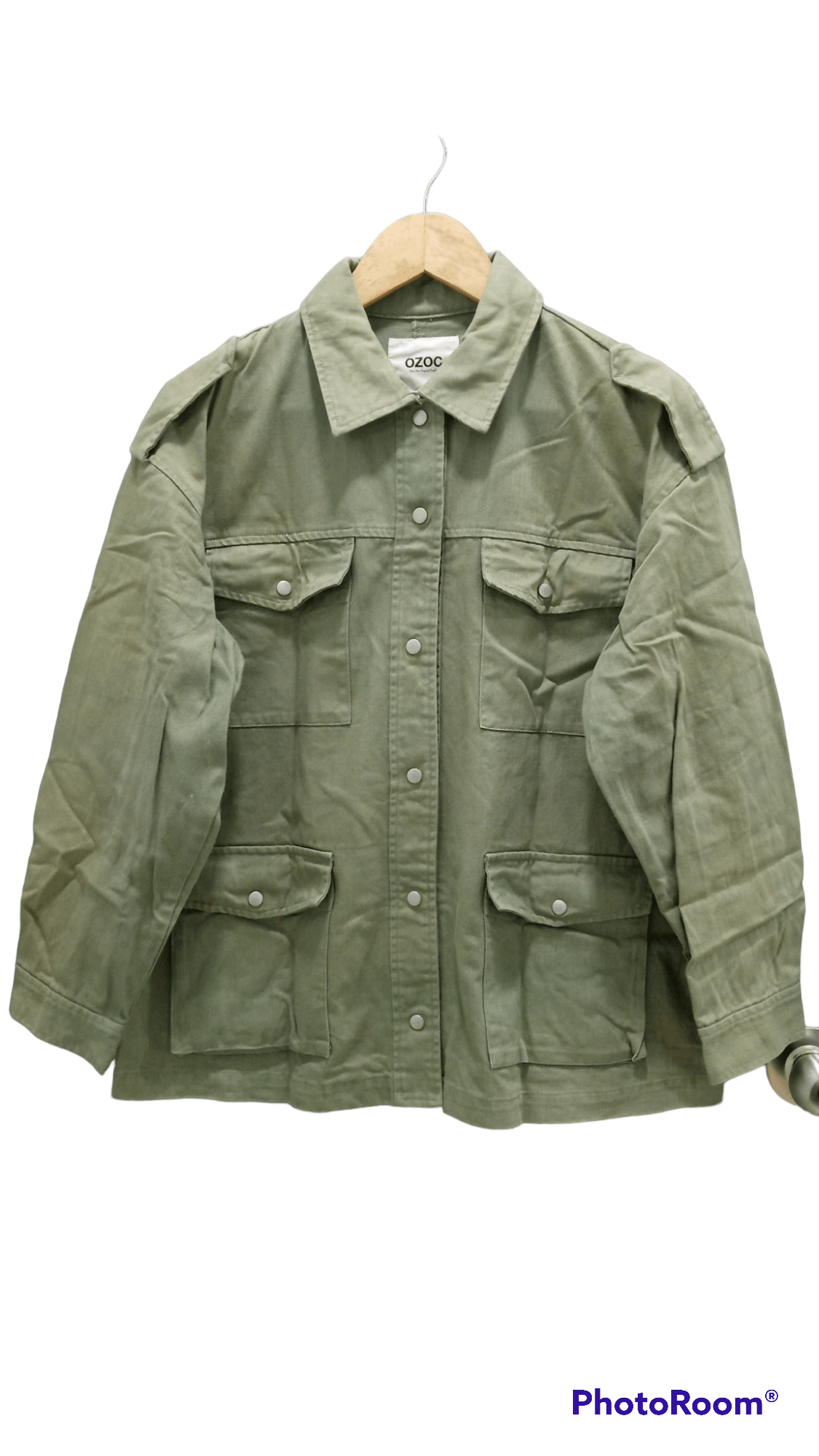 Japanese Brand × Vintage 🔥🔥Vintage Style Ozoc Military Chore Jacket Size US L / EU 52-54 / 3 - 1 Thumbnail