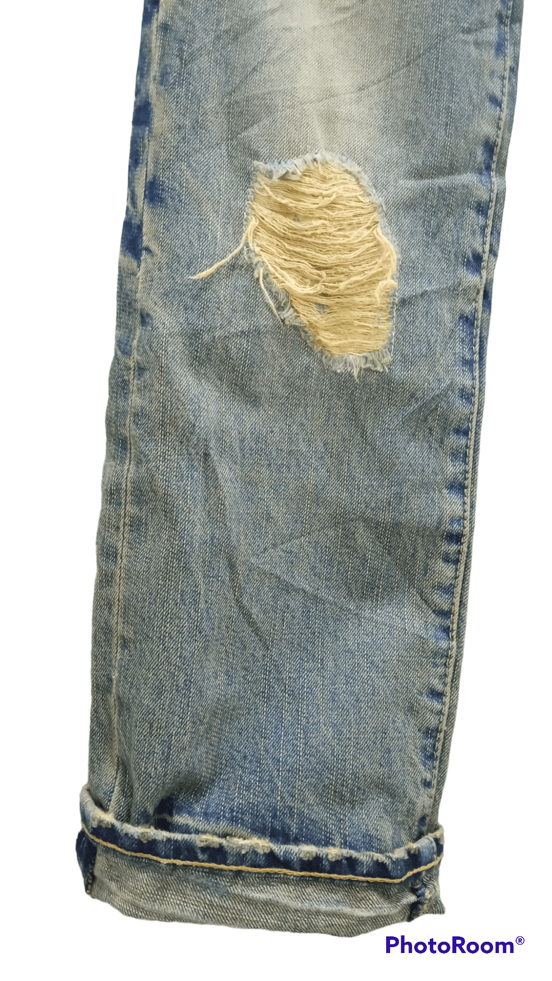 Japanese Brand × PPFM × Vintage 🔥🔥PPFM Double Waist Patchwork Jeans Denim Size US 31 - 7 Thumbnail