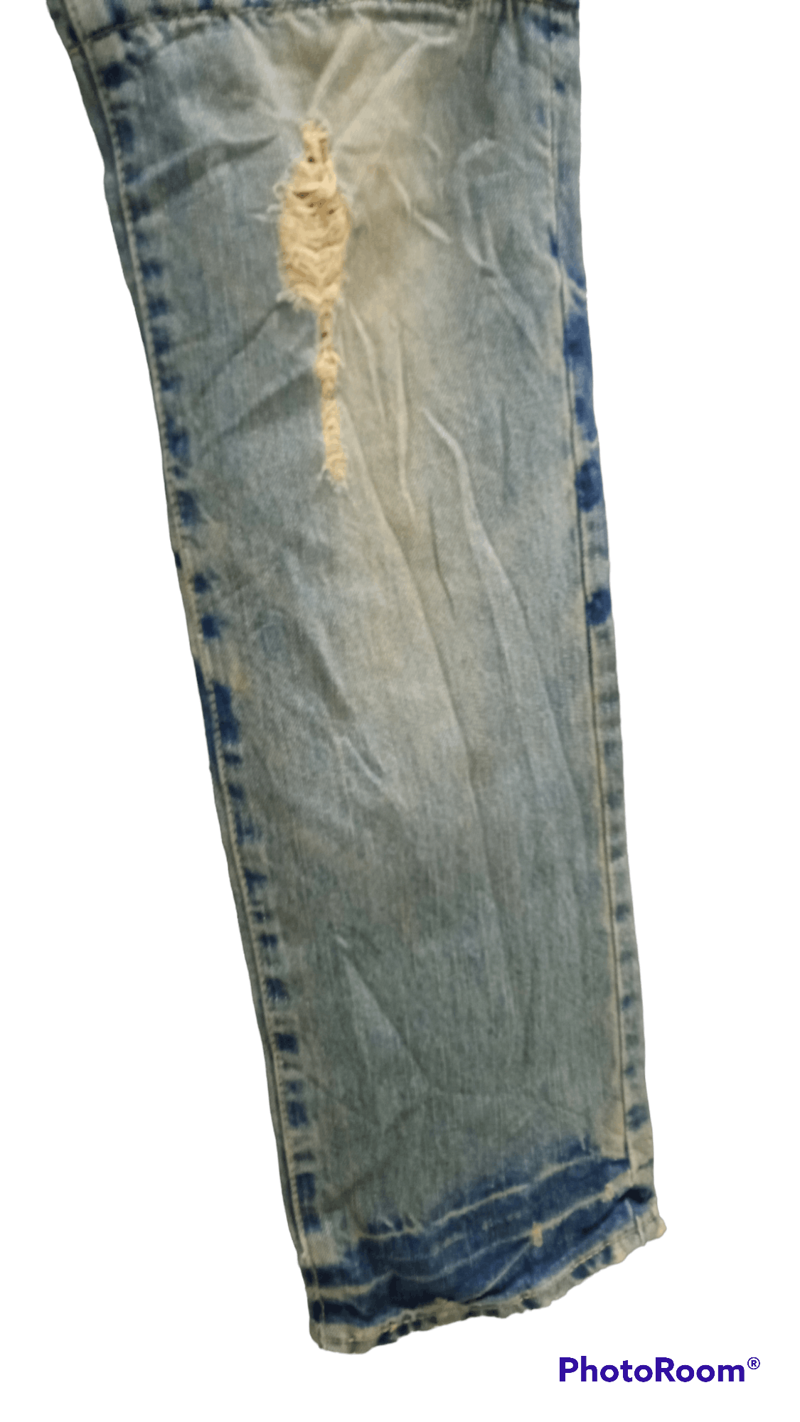 Japanese Brand × PPFM × Vintage 🔥🔥PPFM Double Waist Patchwork Jeans Denim Size US 31 - 16 Thumbnail