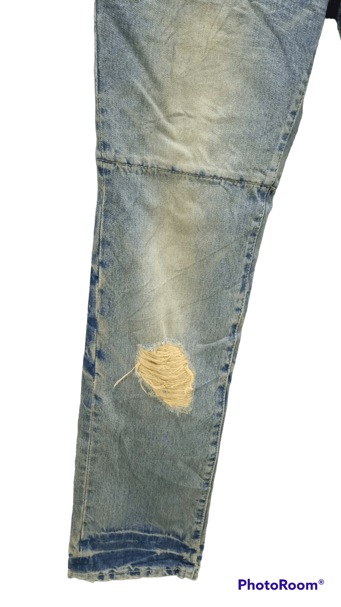 Japanese Brand × PPFM × Vintage 🔥🔥PPFM Double Waist Patchwork Jeans Denim Size US 31 - 5 Thumbnail