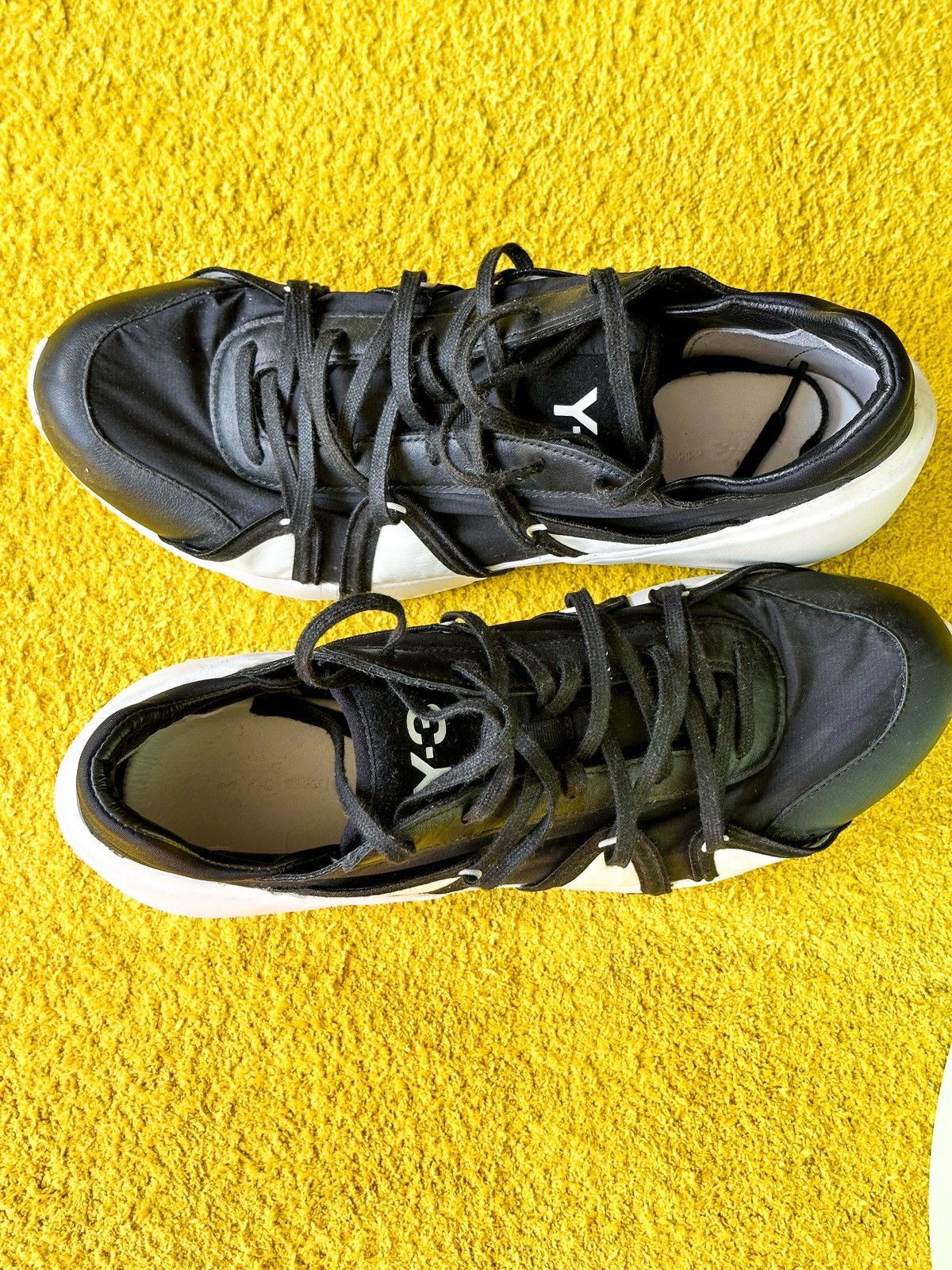 Yohji Yamamoto Y3 Black and White Sukui II sneakers Size US 11 / EU 44 - 6 Thumbnail
