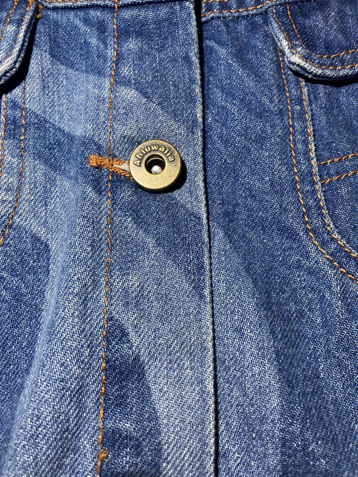 Ahluwalia SS23 Ahluwalia Denim Jacket Dyed Pattern Blue 12 XL 2023 Size XL / US 12-14 / IT 48-50 - 3 Thumbnail