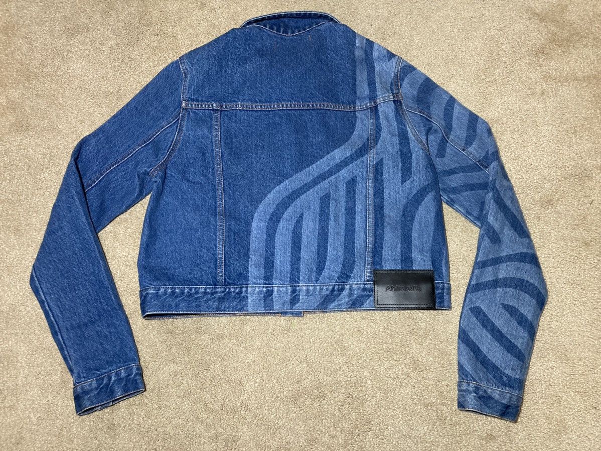 Ahluwalia SS23 Ahluwalia Denim Jacket Dyed Pattern Blue 12 XL 2023 Size XL / US 12-14 / IT 48-50 - 7 Thumbnail