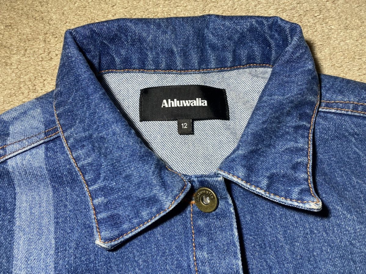 Ahluwalia SS23 Ahluwalia Denim Jacket Dyed Pattern Blue 12 XL 2023 Size XL / US 12-14 / IT 48-50 - 2 Thumbnail