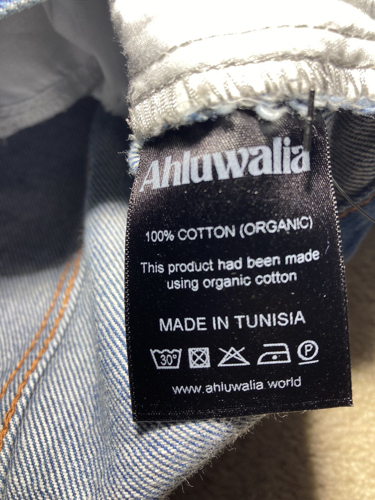 Ahluwalia SS23 Ahluwalia Denim Jacket Dyed Pattern Blue 12 XL 2023 Size XL / US 12-14 / IT 48-50 - 6 Thumbnail