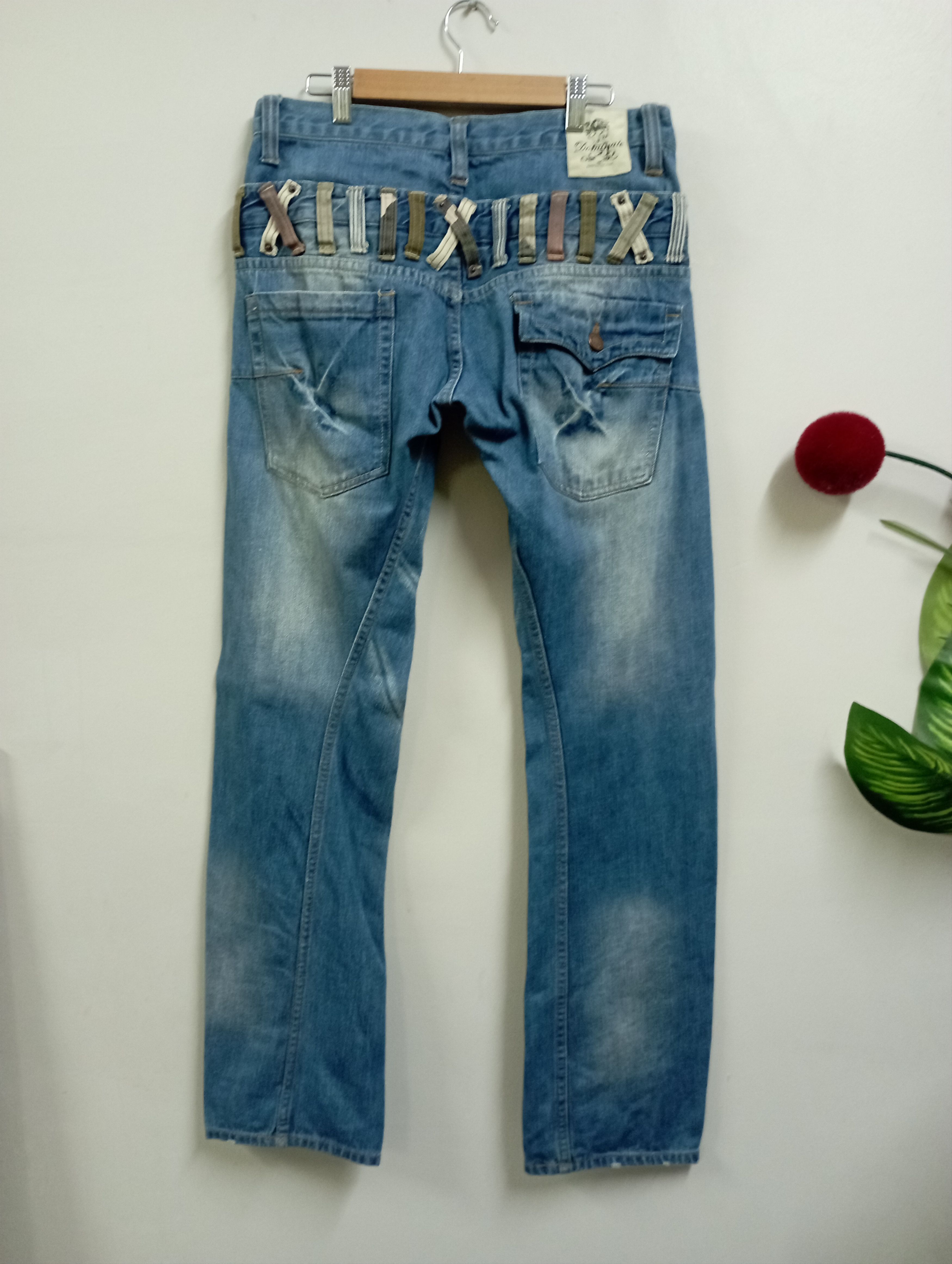 PPFM Double Waist Jeans Japan Dominate Handcrafted Jeans Size US 34 / EU 50 - 2 Thumbnail