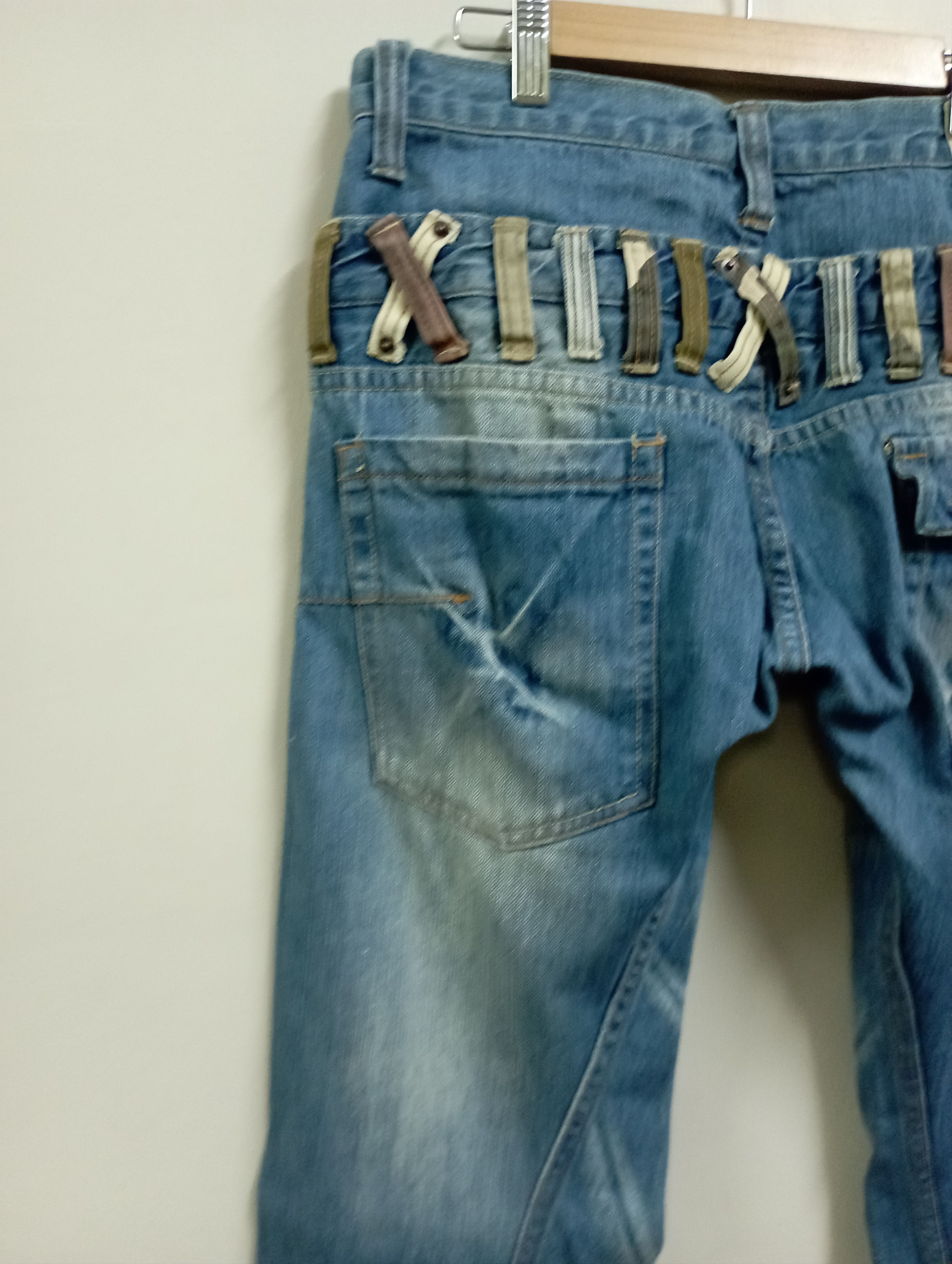 PPFM Double Waist Jeans Japan Dominate Handcrafted Jeans Size US 34 / EU 50 - 14 Thumbnail