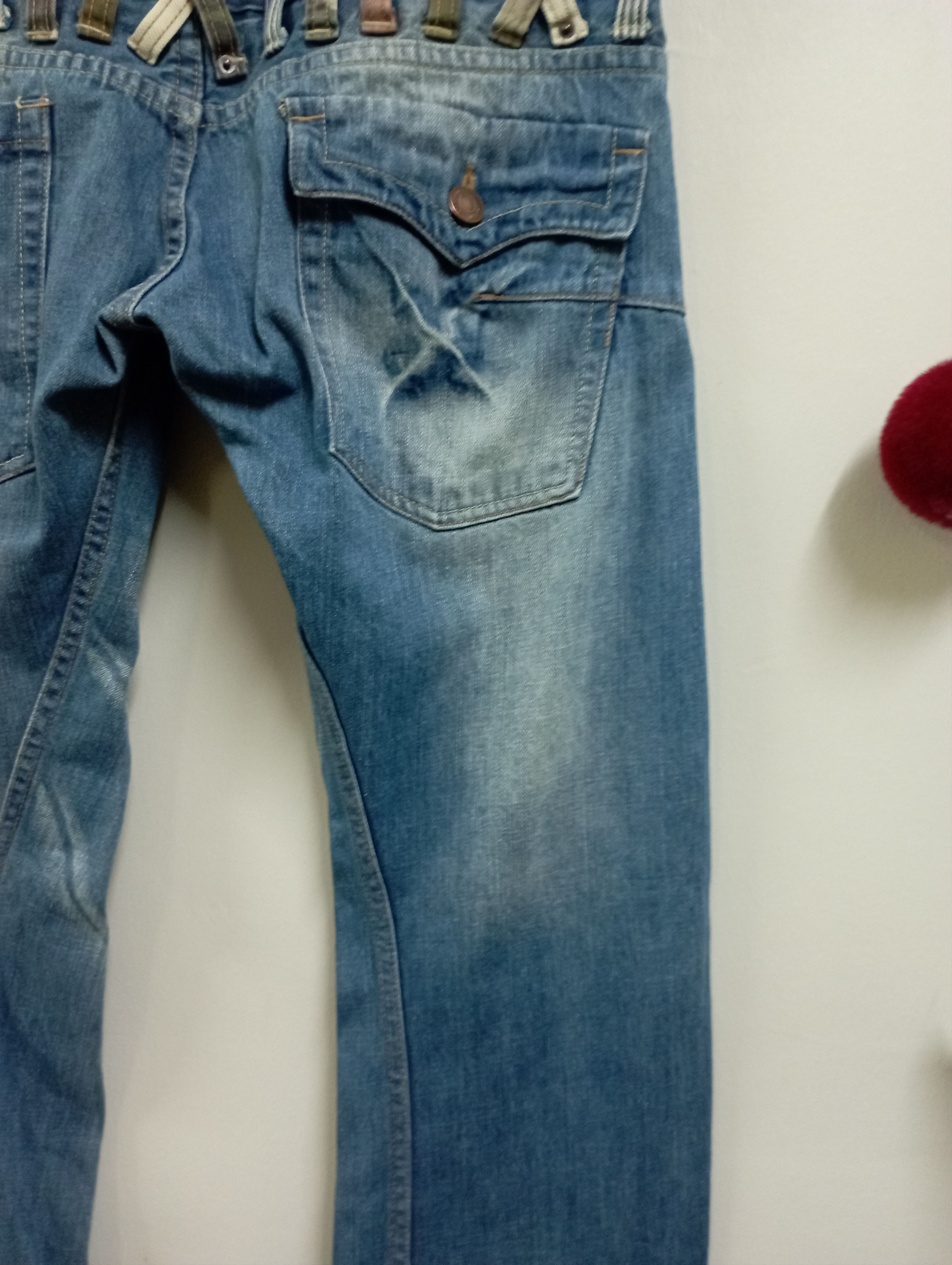 PPFM Double Waist Jeans Japan Dominate Handcrafted Jeans Size US 34 / EU 50 - 12 Thumbnail