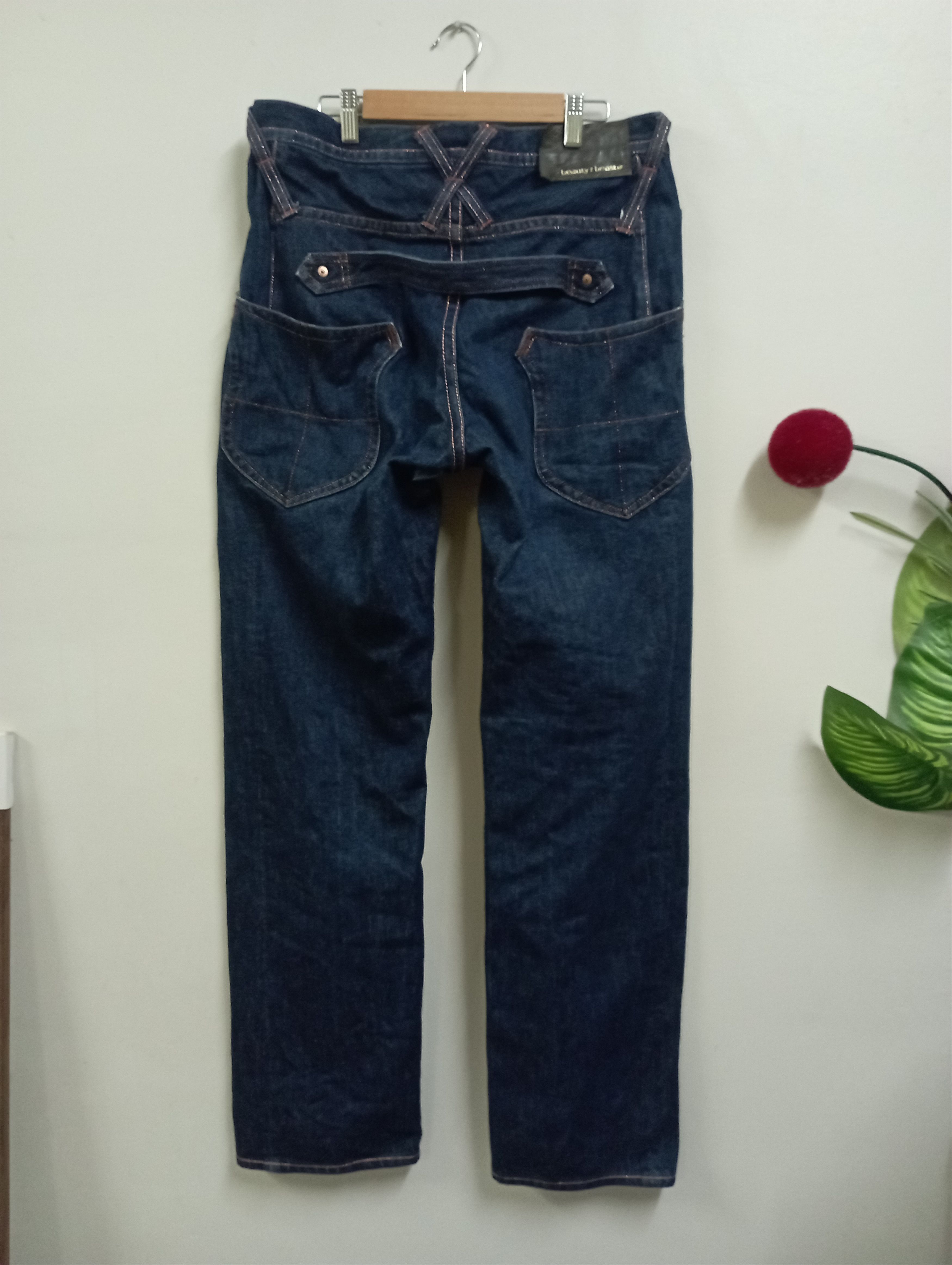 Beauty Beast Beauty Beast Made In Japan Designer Takao Yamashita Jeans Size US 33 - 2 Thumbnail