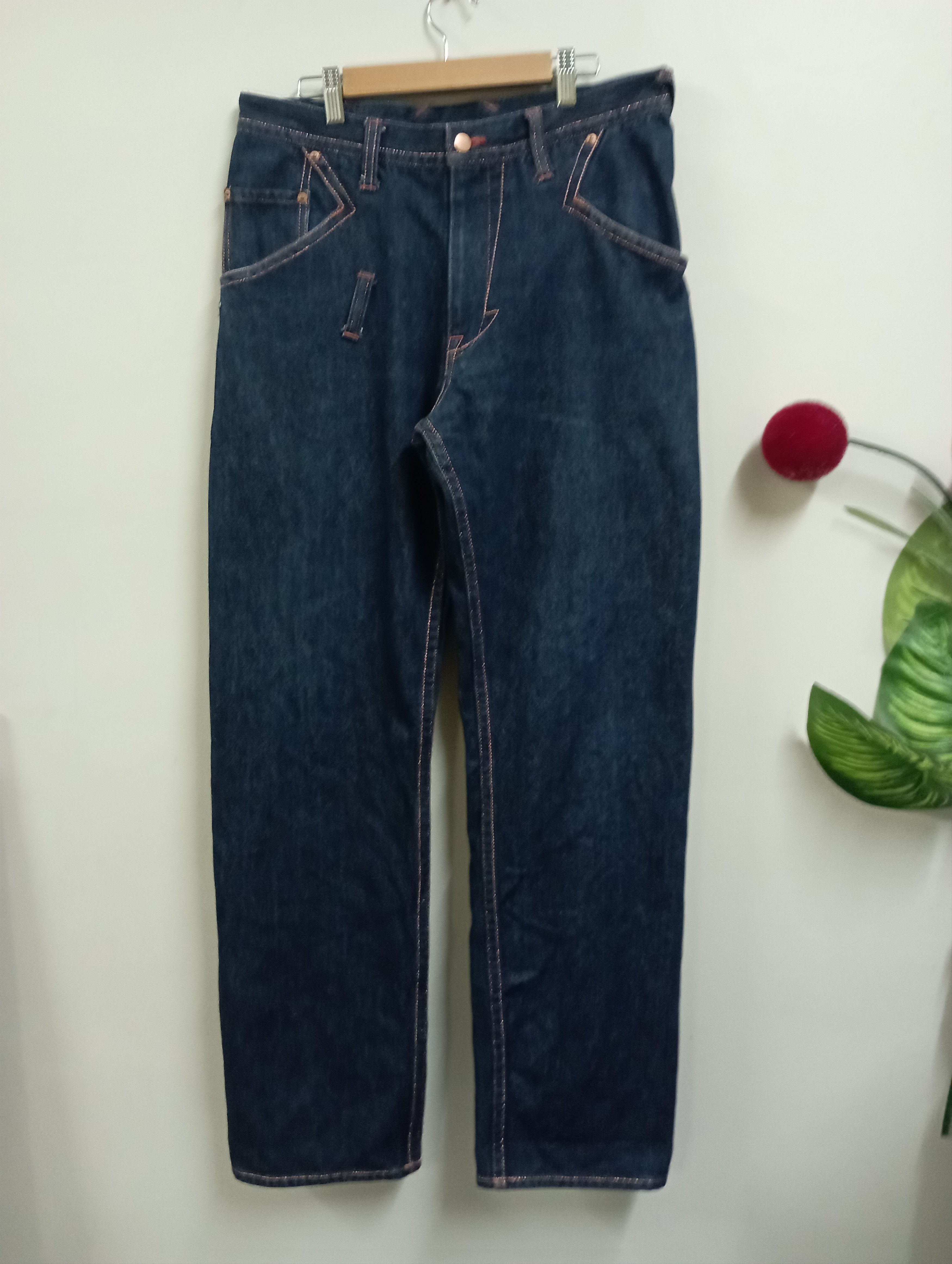 image of Beauty Beast Made In Japan Designer Takao Yamashita Jeans in Blue, Men's (Size 33)