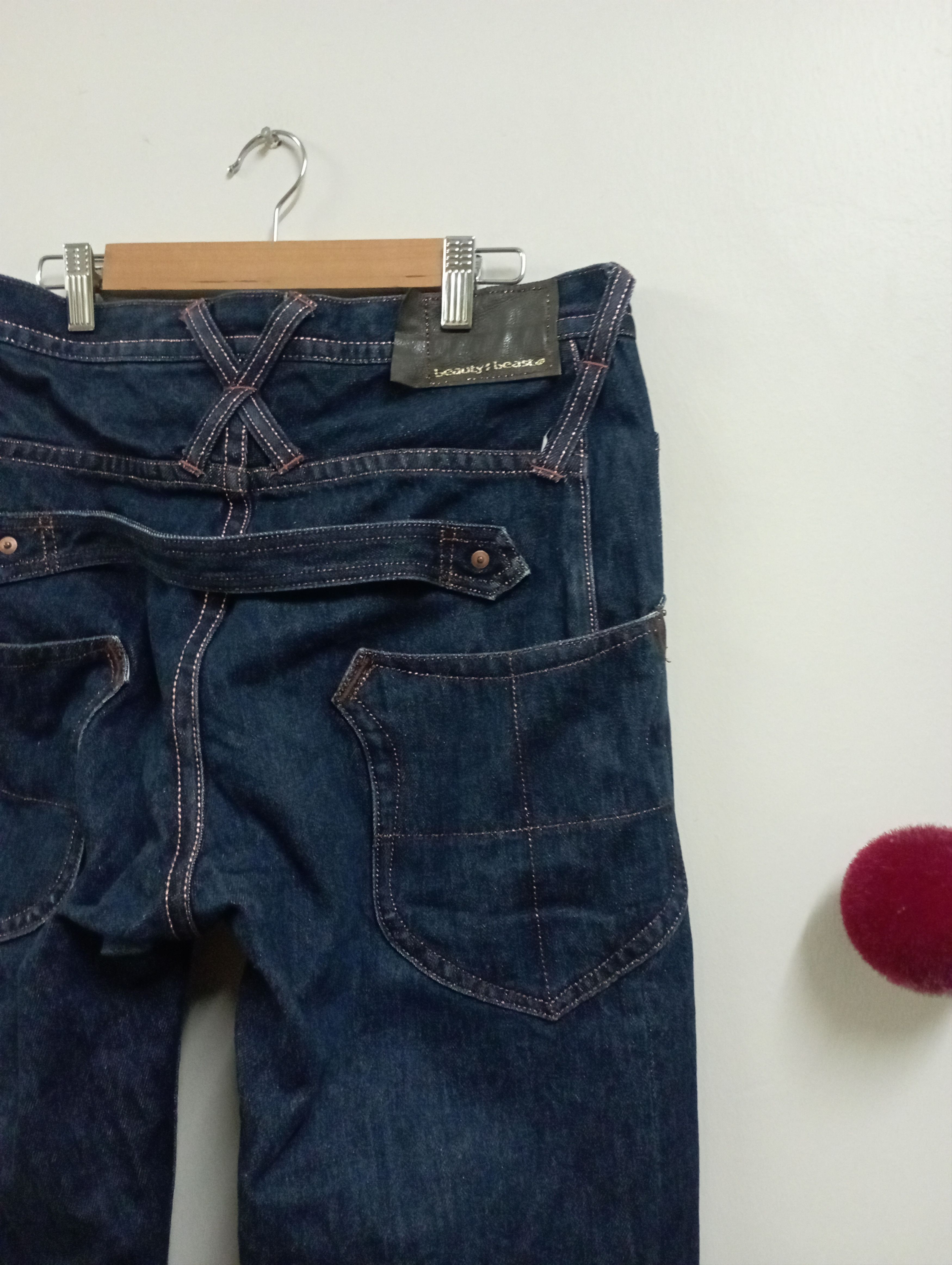 Beauty Beast Beauty Beast Made In Japan Designer Takao Yamashita Jeans Size US 33 - 10 Thumbnail