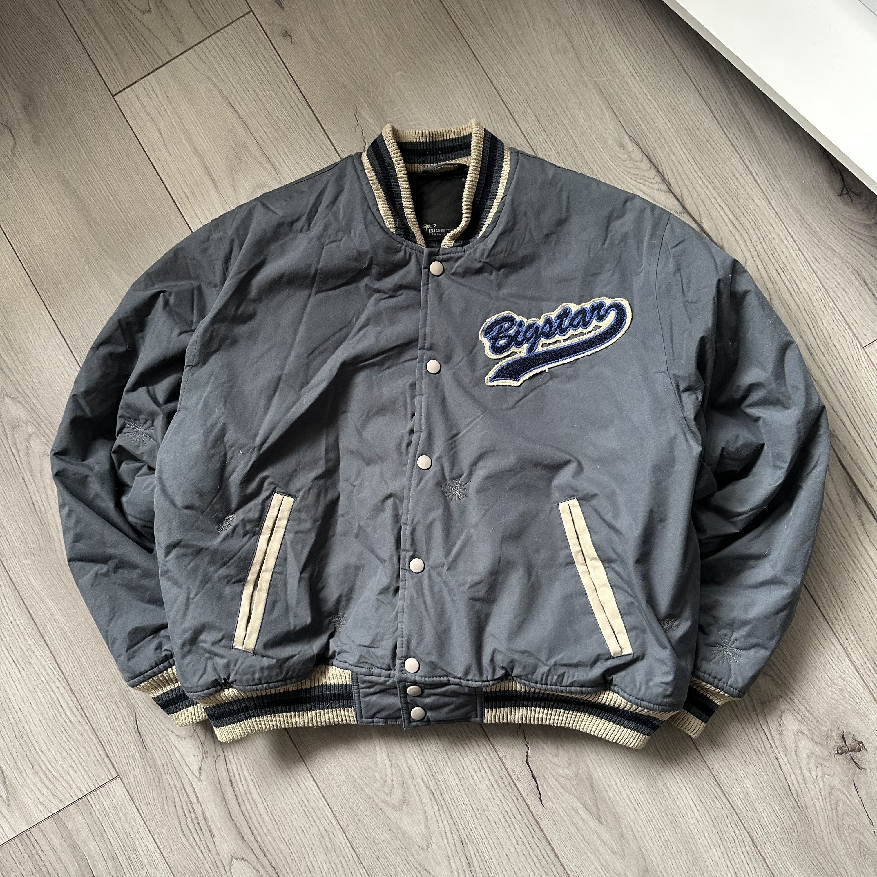 Big Star Big Star y2k vintage Varsity / Bomber Nylon Jacket Size US M / EU 48-50 / 2 - 3 Thumbnail