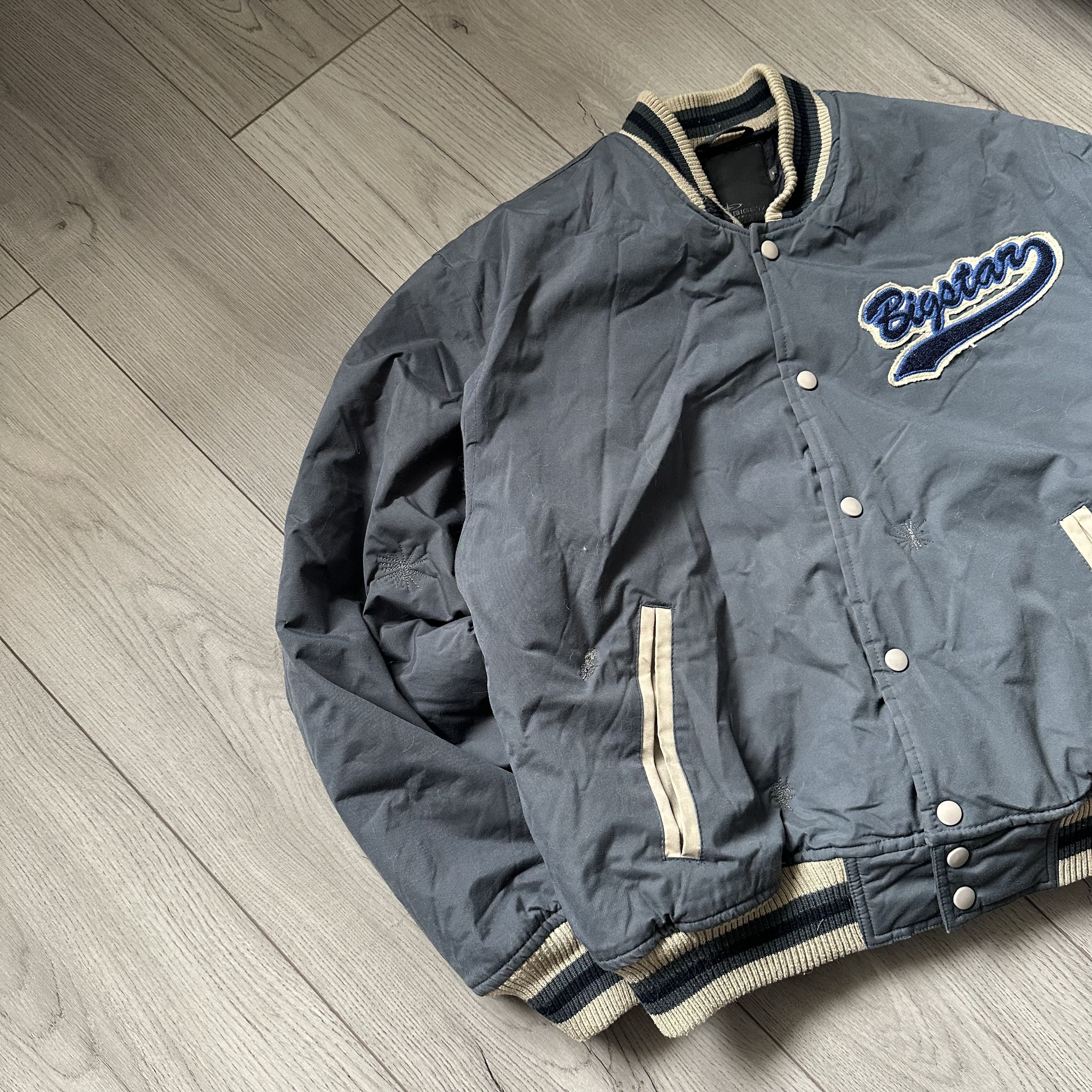 Big Star Big Star y2k vintage Varsity / Bomber Nylon Jacket Size US M / EU 48-50 / 2 - 4 Thumbnail