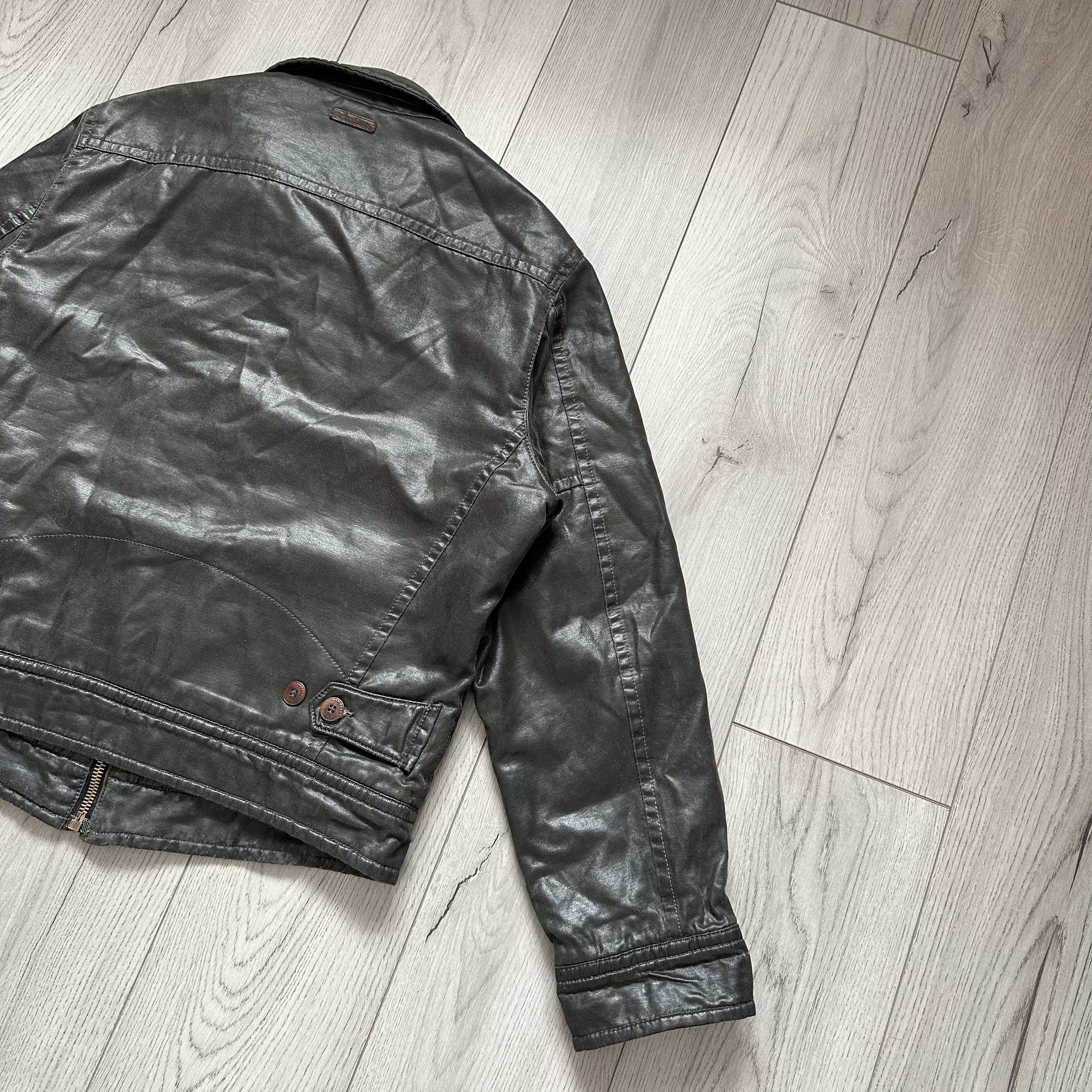 Marlboro Classics Vintage Aviator Leather Jacket