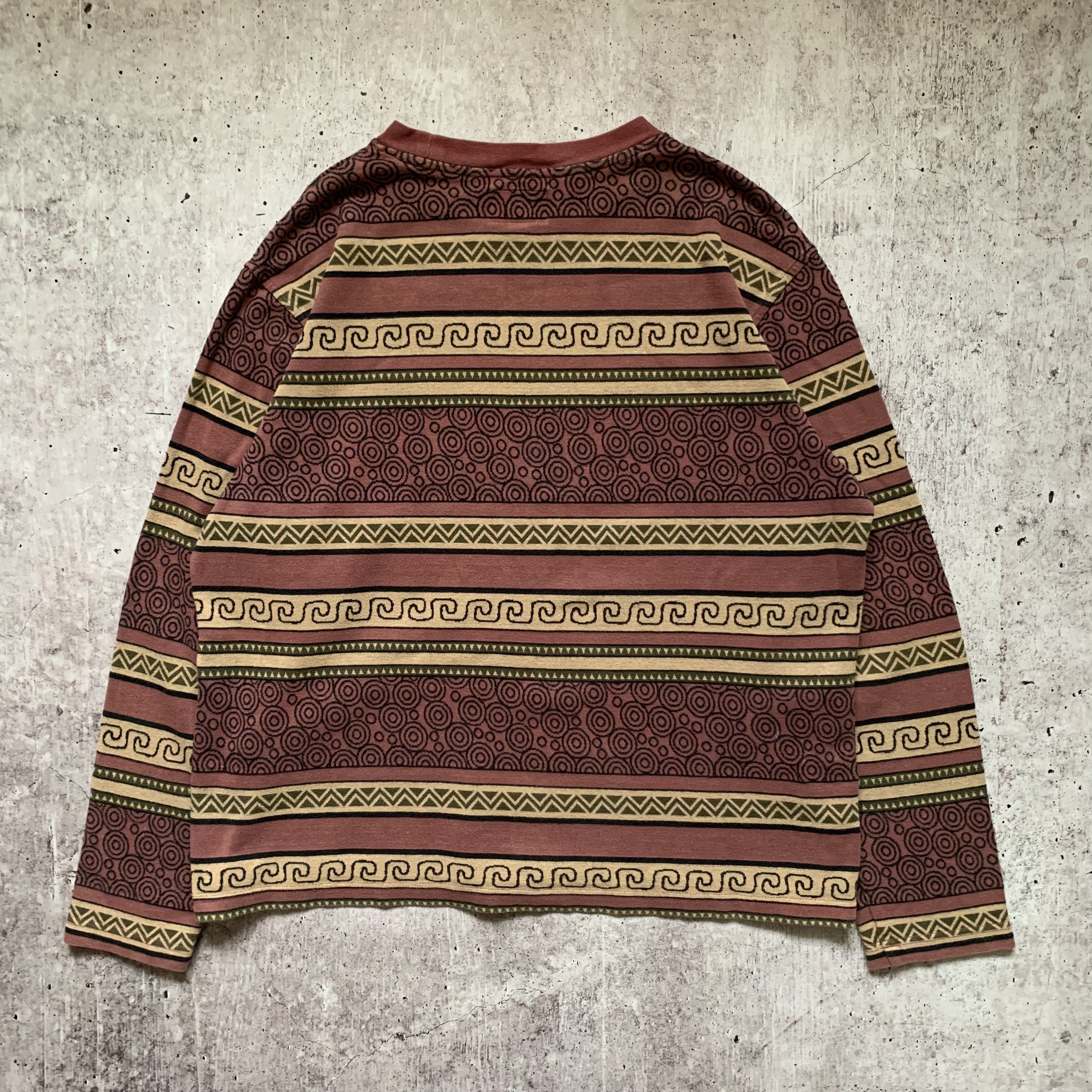 Stussy STUSSY CARPET STYLE SWEATSHIRT / LONG SLEEVE RARE Size US S / EU 44-46 / 1 - 5 Thumbnail