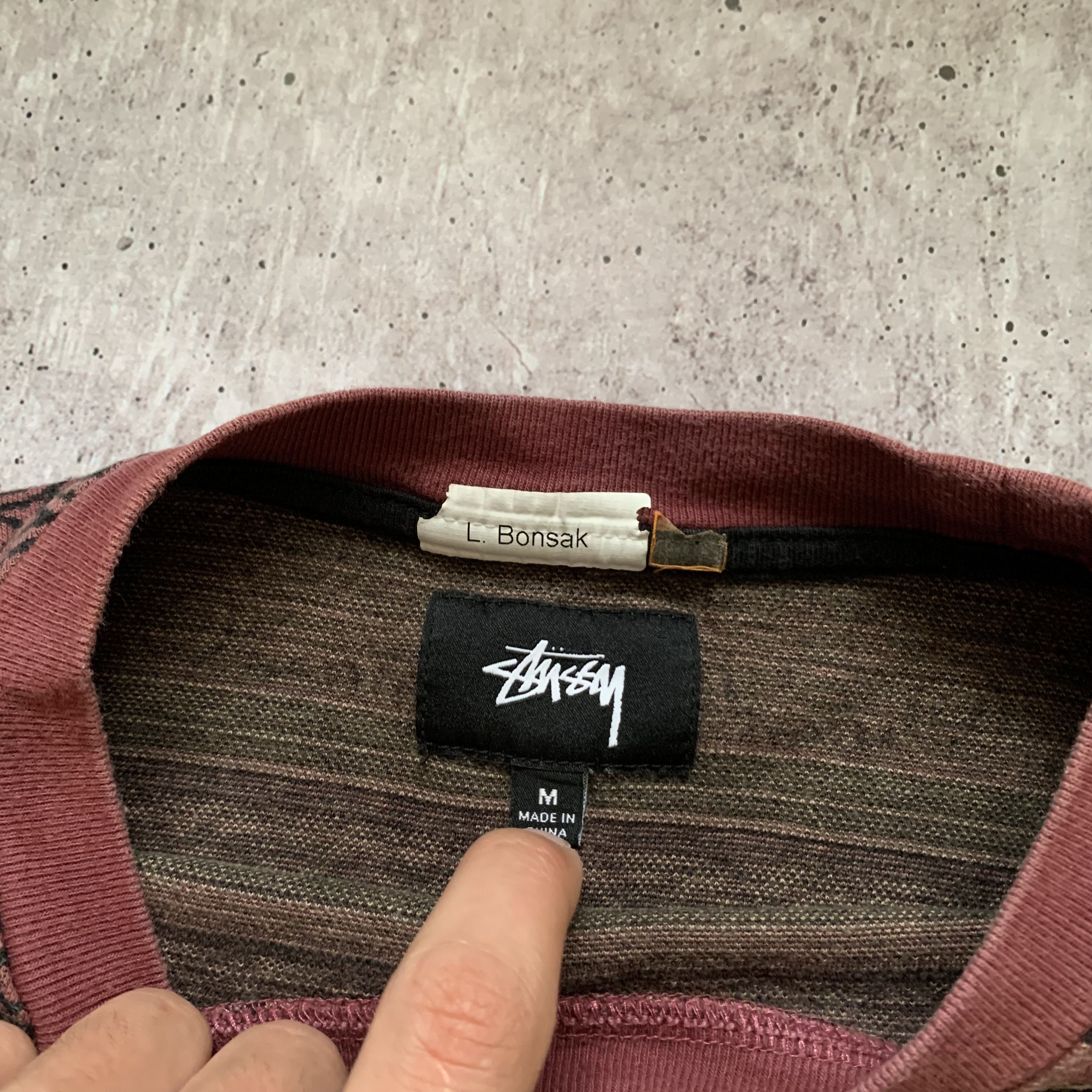 Stussy STUSSY CARPET STYLE SWEATSHIRT / LONG SLEEVE RARE Size US S / EU 44-46 / 1 - 4 Thumbnail