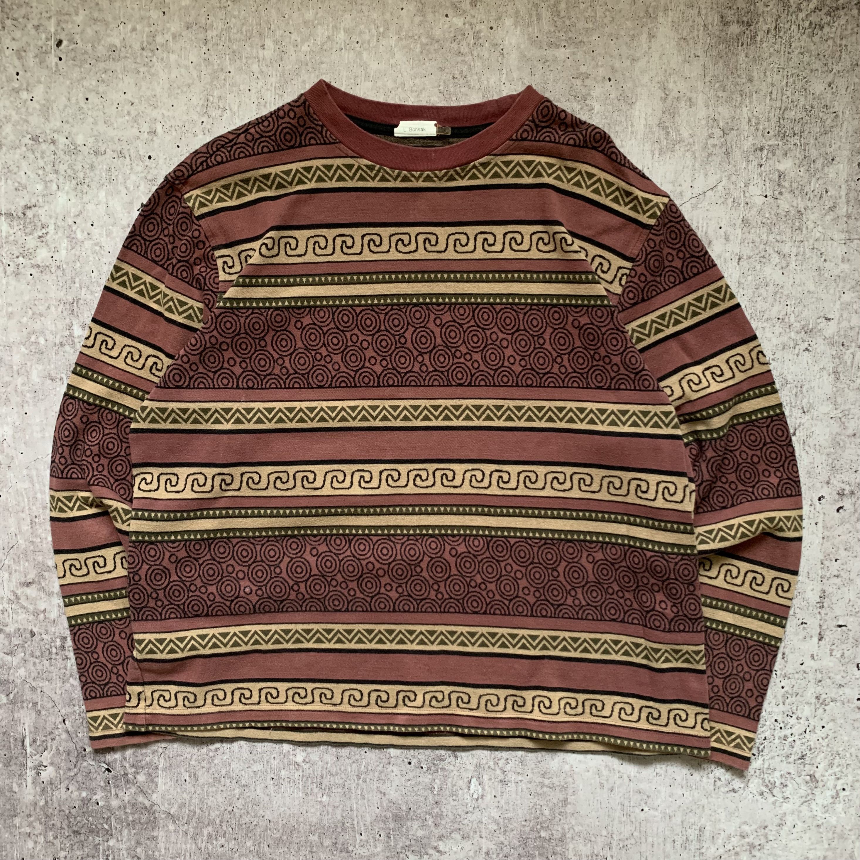Stussy STUSSY CARPET STYLE SWEATSHIRT / LONG SLEEVE RARE Size US S / EU 44-46 / 1 - 2 Thumbnail