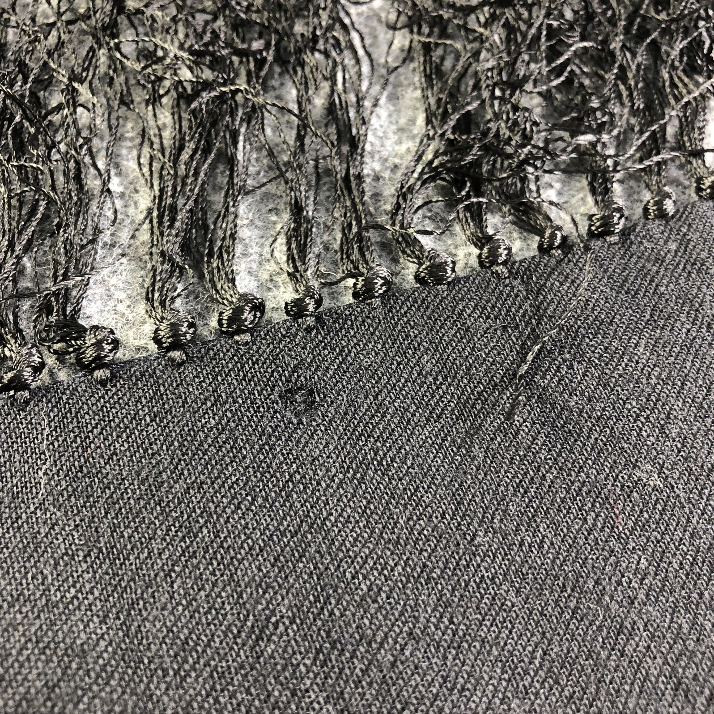 Vintage Domani Italy Luxury Silk Wool Scarf Muffler V2020 Size ONE SIZE - 11 Thumbnail