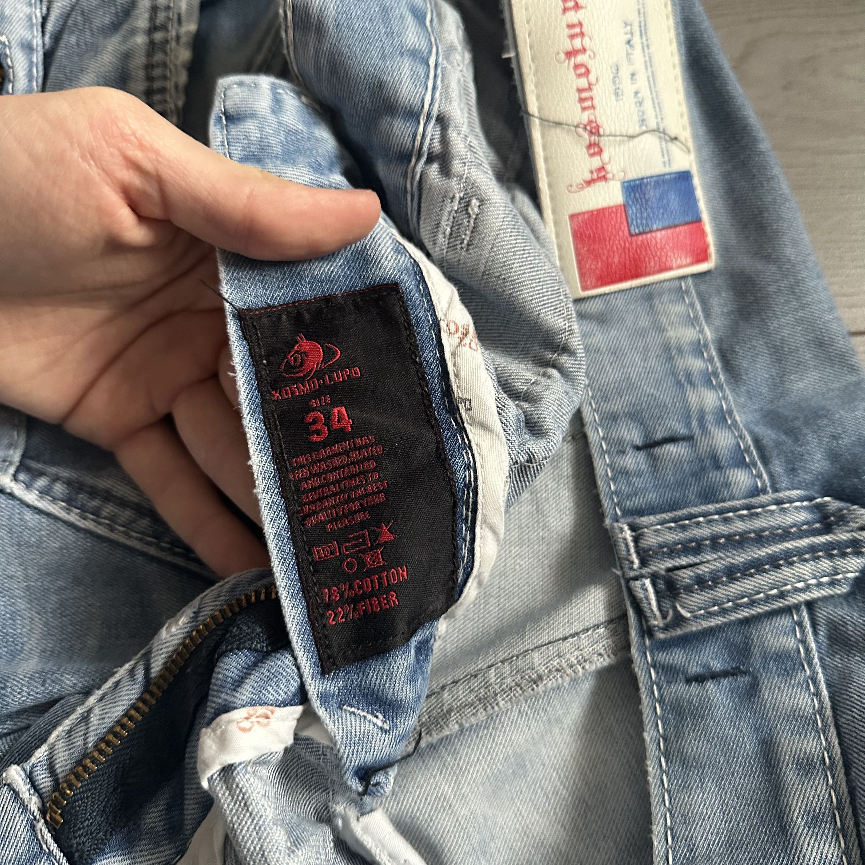 Other y2k Vintage Rare Patch Work style Rap denim pants Size US 34 / EU 50 - 11 Thumbnail