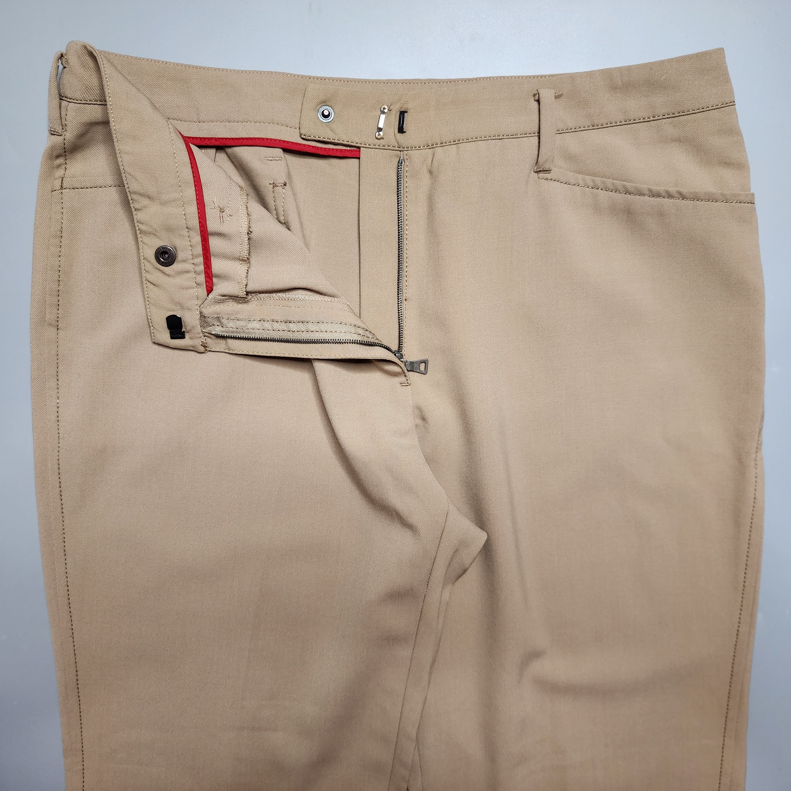 Prada Prada - Luna Rossa - Technical Wool Blend Trousers Size 30" / US 8 / IT 44 - 3 Thumbnail
