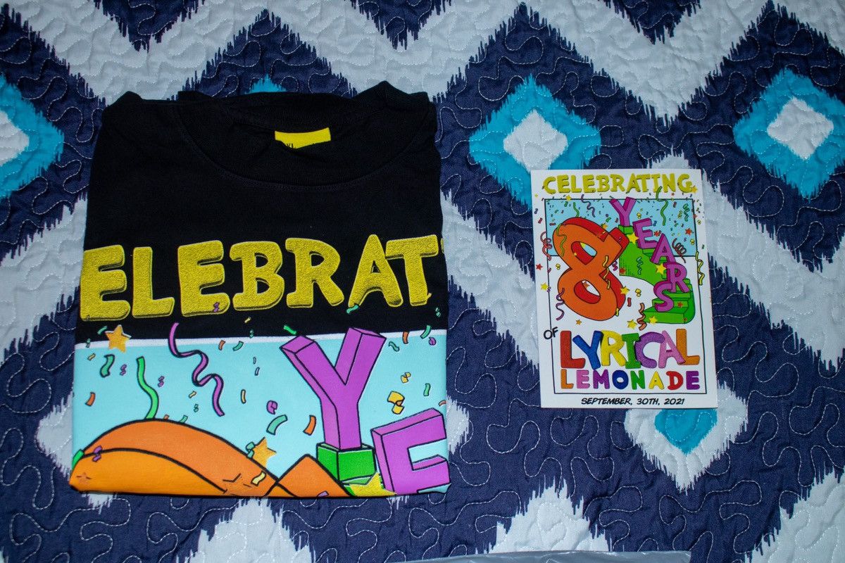 image of Lyrical Lemonade 8 Year Anniversary in Black, Men's