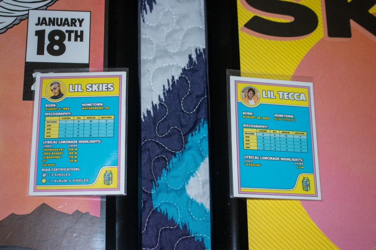 Lyrical Lemonade Rare Lil Skies Posters + Trading Cards Size ONE SIZE - 4 Thumbnail