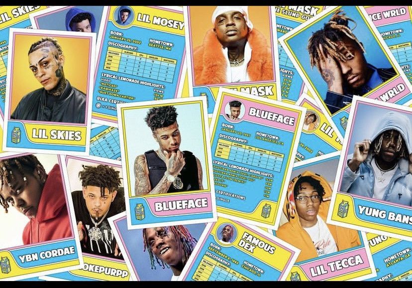 Lyrical Lemonade Rare Lil Skies Posters + Trading Cards Size ONE SIZE - 3 Thumbnail