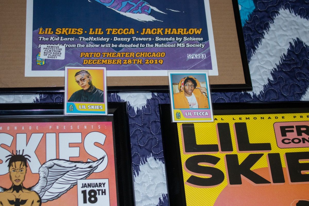Lyrical Lemonade Rare Lil Skies Posters + Trading Cards Size ONE SIZE - 2 Thumbnail