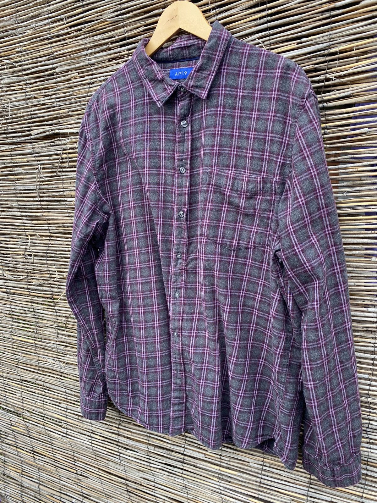 Apt. 9 Vintage APT.9 Flannel Size US XXL / EU 58 / 5 - 4 Thumbnail