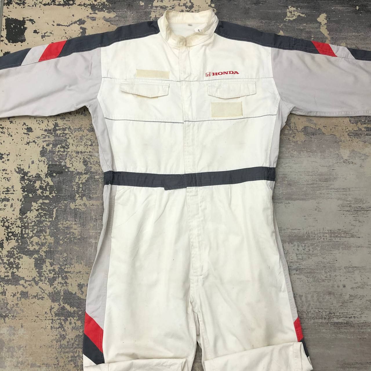 Honda P742 DISTRESSED HONDA UNIFORM COVERALLS Size US XL / EU 56 / 4 - 2 Thumbnail