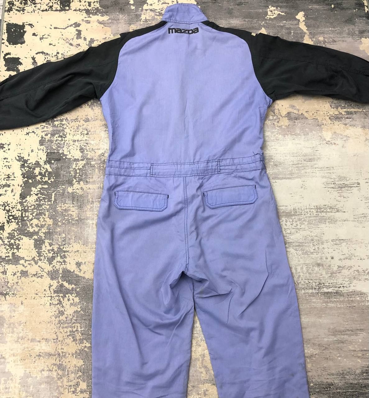 Japanese Brand P743 MAZDA DISTRESSED UNIFORM COVERALLS Size US L / EU 52-54 / 3 - 2 Thumbnail