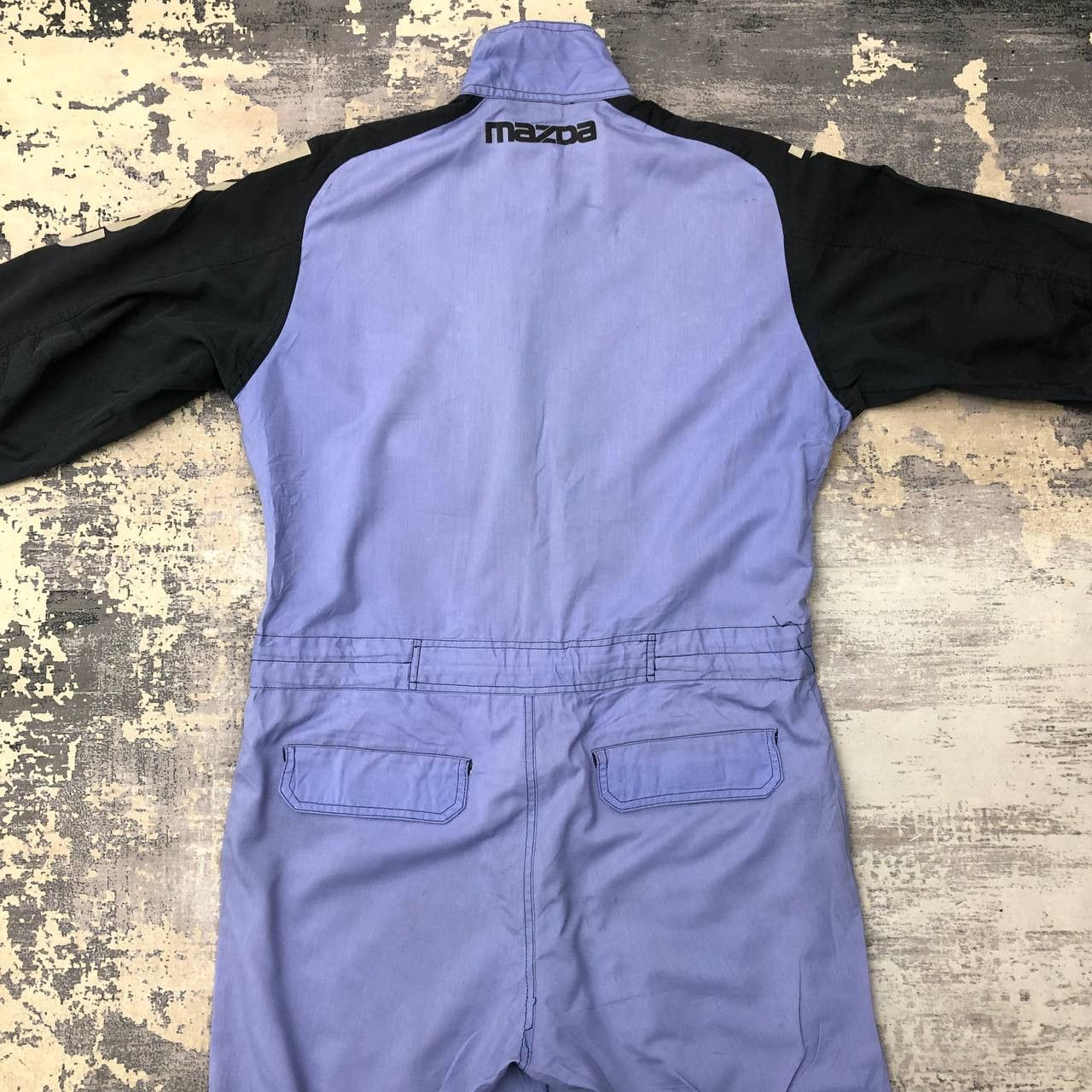 Japanese Brand P743 MAZDA DISTRESSED UNIFORM COVERALLS Size US L / EU 52-54 / 3 - 5 Thumbnail
