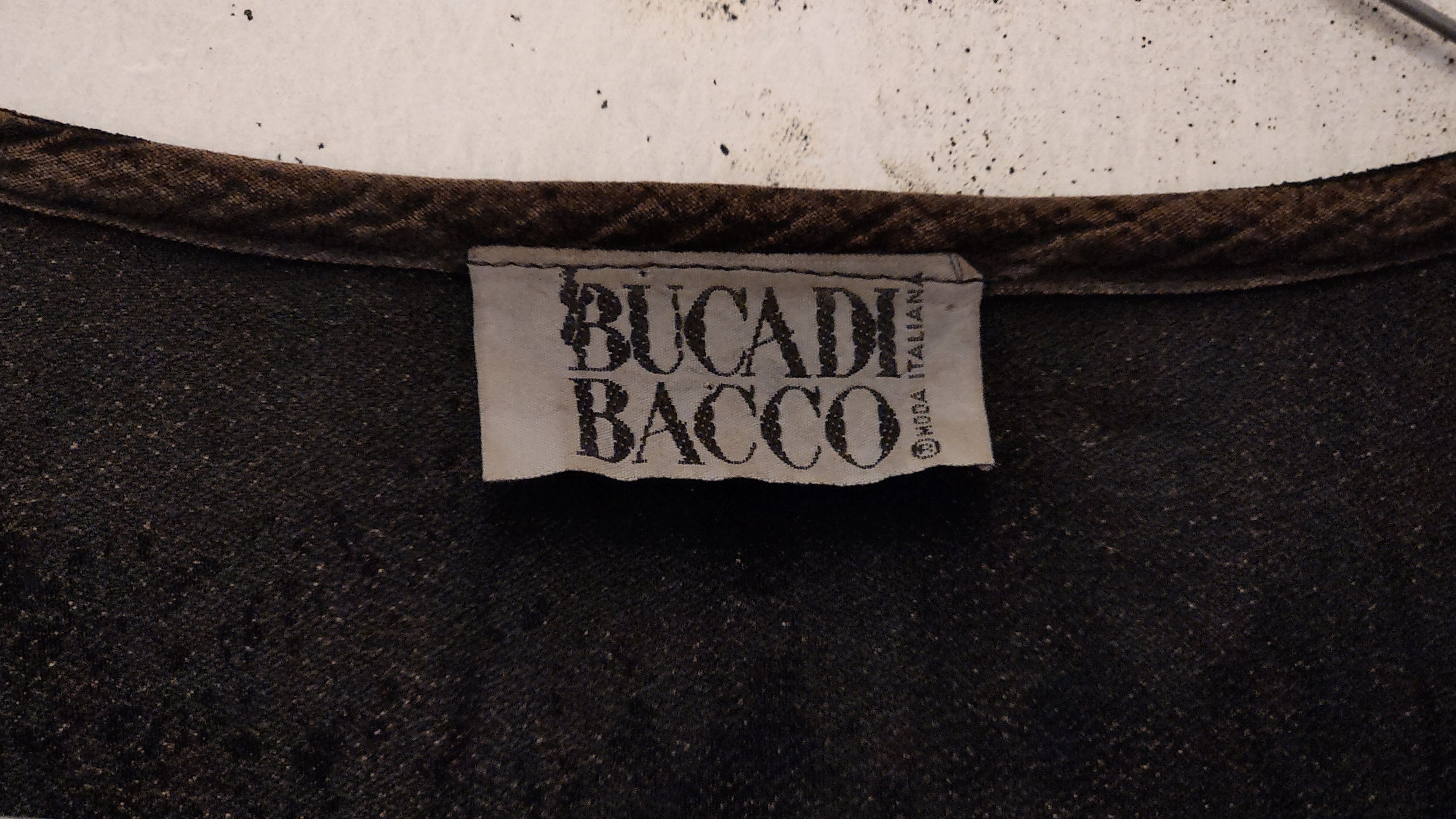 Vintage Dark Leaves Cape Shirt Bucadi Bacco Size US XL / EU 56 / 4 - 7 Thumbnail