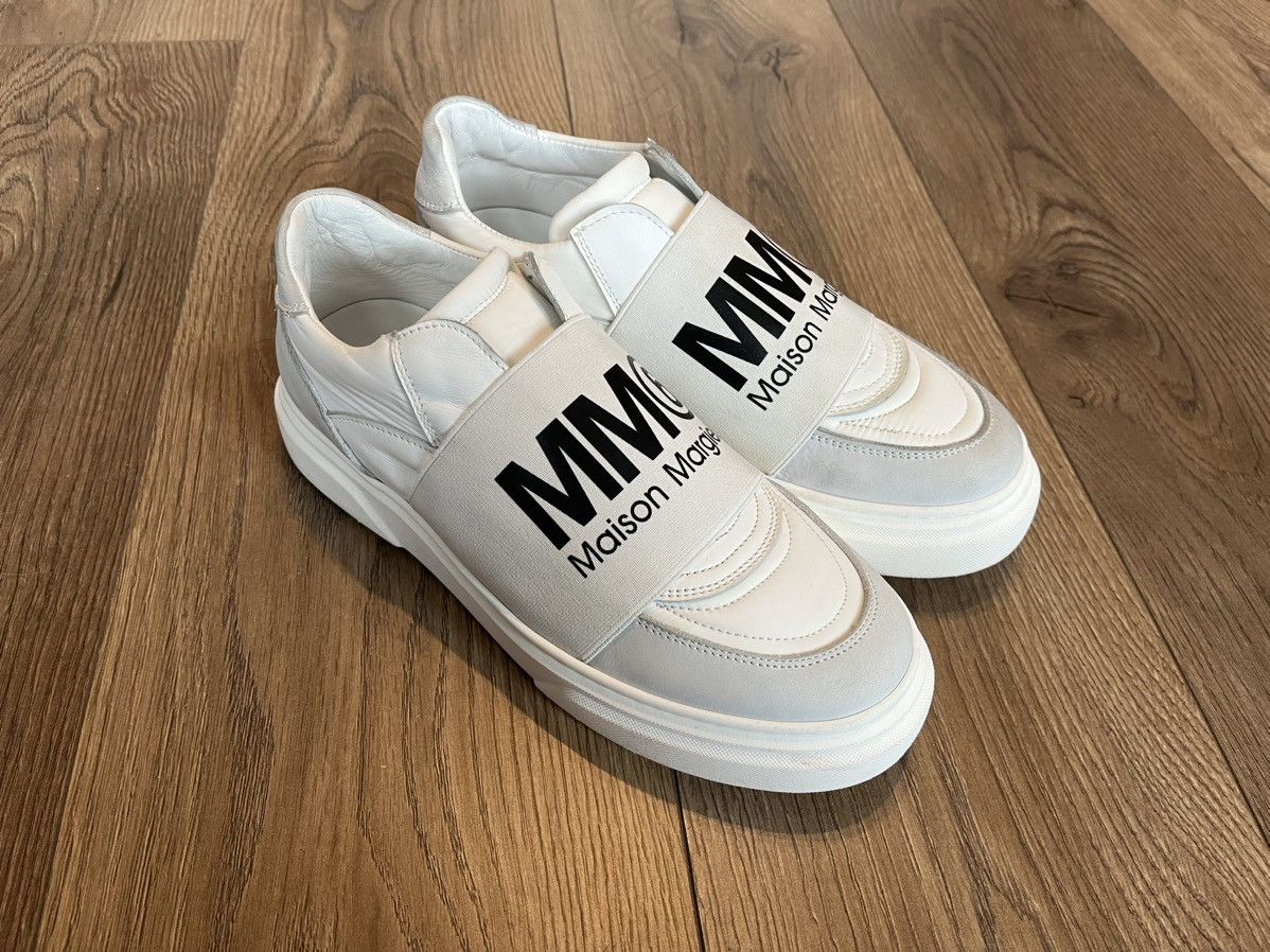 Maison Margiela Maison Margiela low top Big logo sneakers MM6 Size US 6 / EU 39 - 3 Thumbnail
